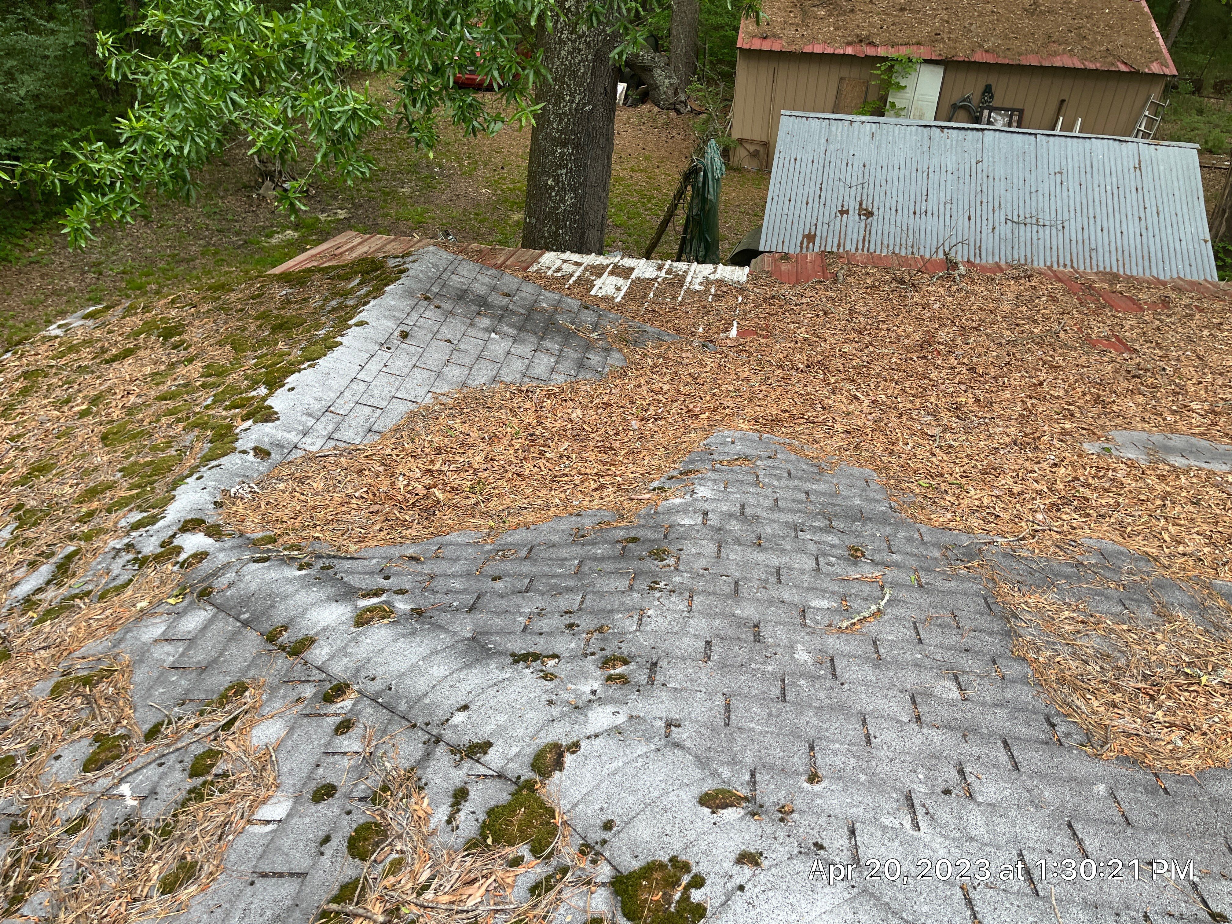 Residential Shingle Reroof using 29 gauge metal by Hostetler Roofing