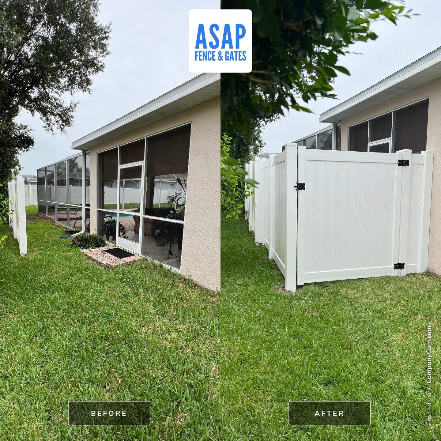 Vinyl Fence Installation using Vinyl Privacy Fence  by Asap fence and gates, LLC