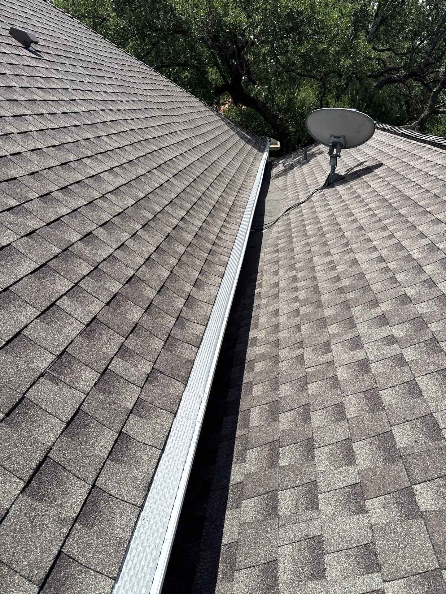 Residential Roof Replacement using GAF - HDZ - Weathered Wood by Action Exteriors