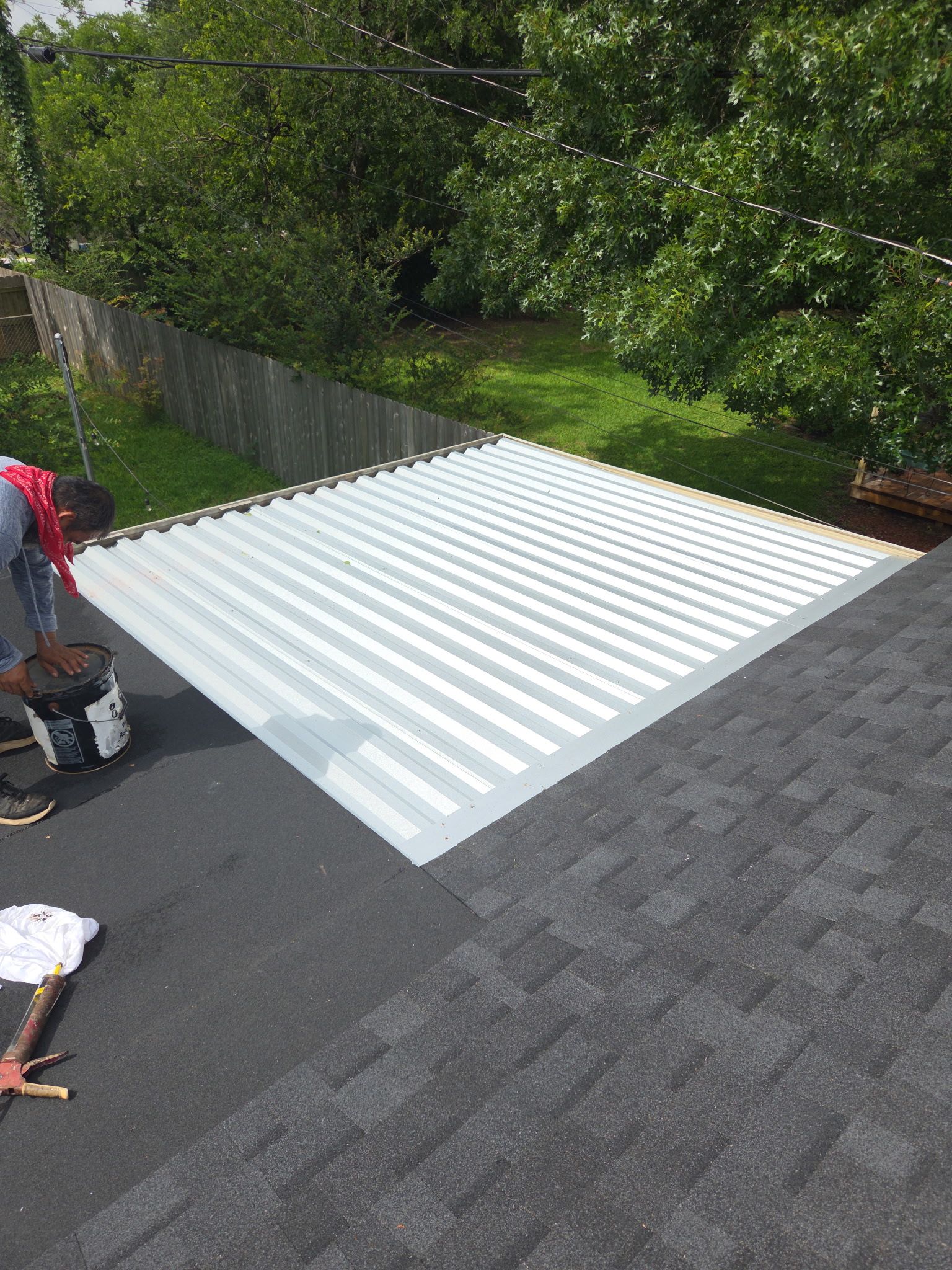 Three differnt roofs on one house... ONE ROOFER by REPS OF TEXAS