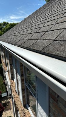 Turtle Shell gutter protection installation in Naperville, IL 60540, photograph 8