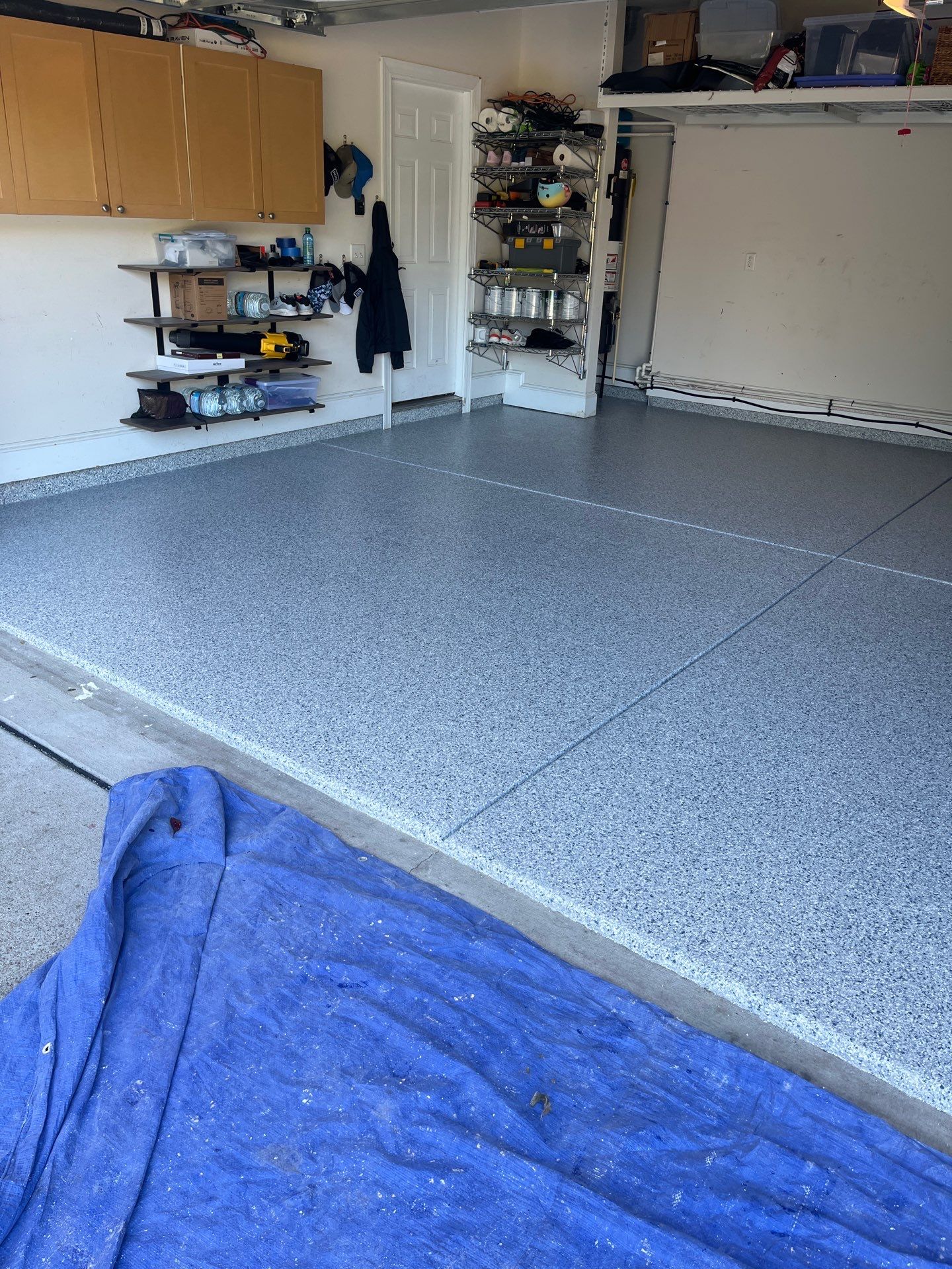 Garage Floor Coating using Tidal Wave by My Garage Floor Guys