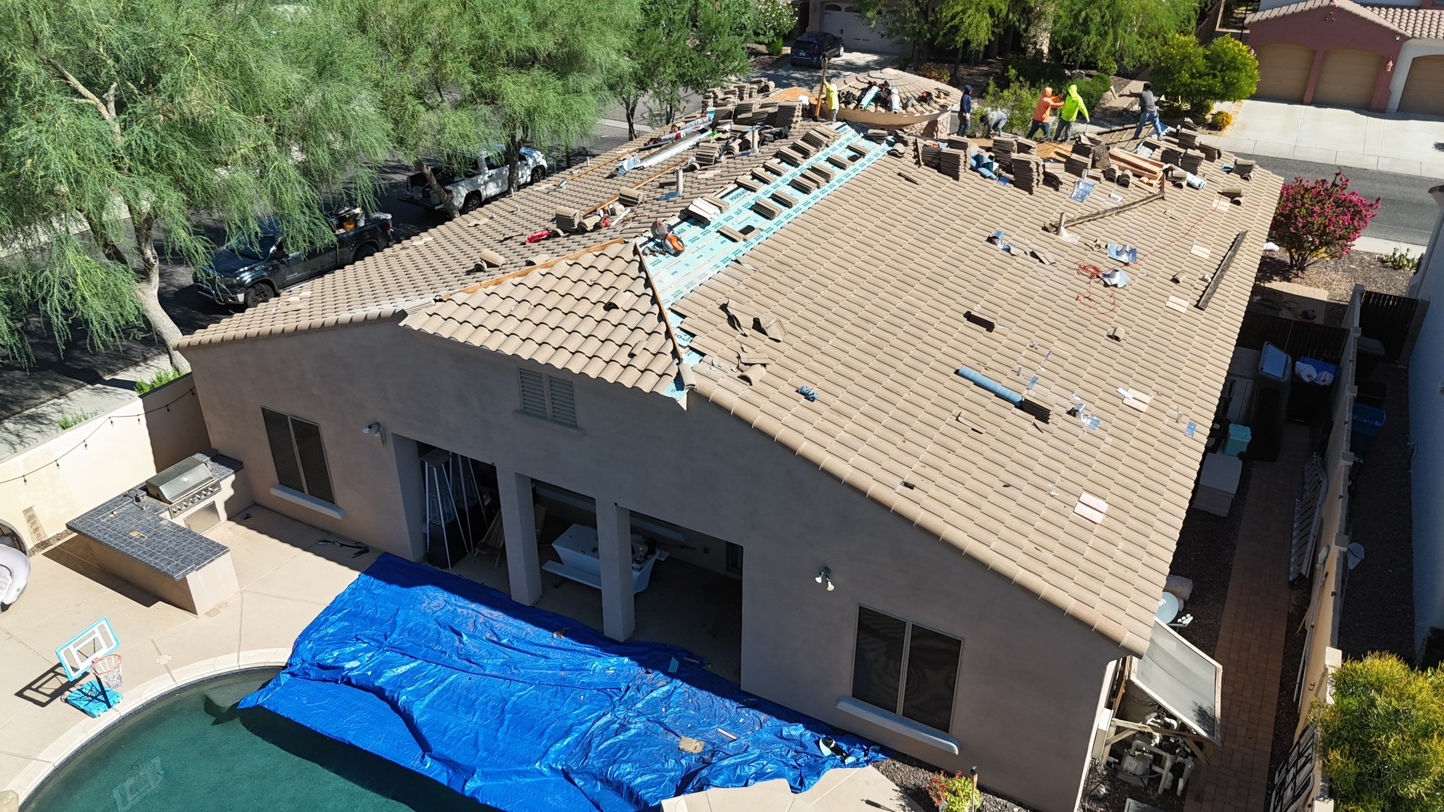 Project in Phoenix, AZ by Saint Roofing