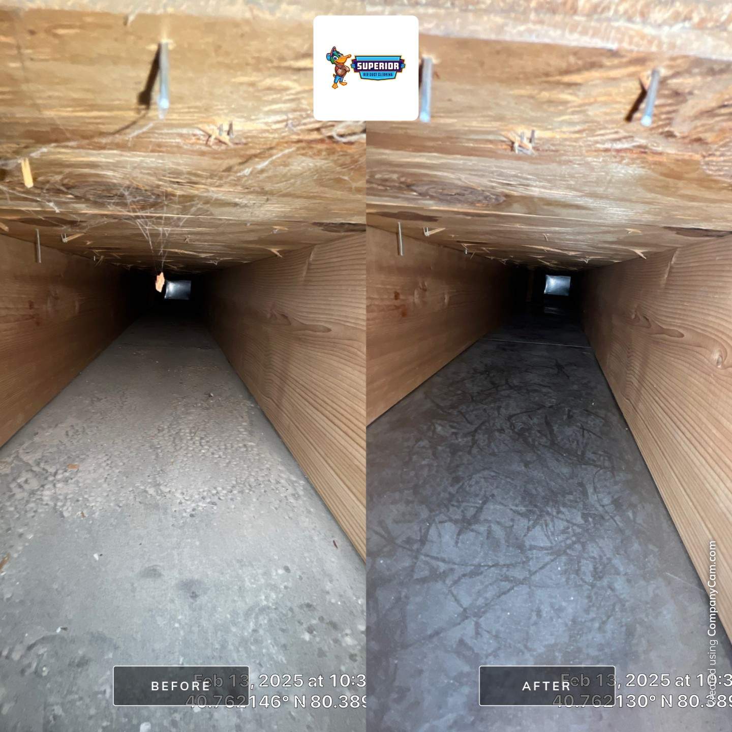 Air Duct Cleaning With a Vacuum Truck in Beaver Falls, PA by Superior Air Duct Cleaning