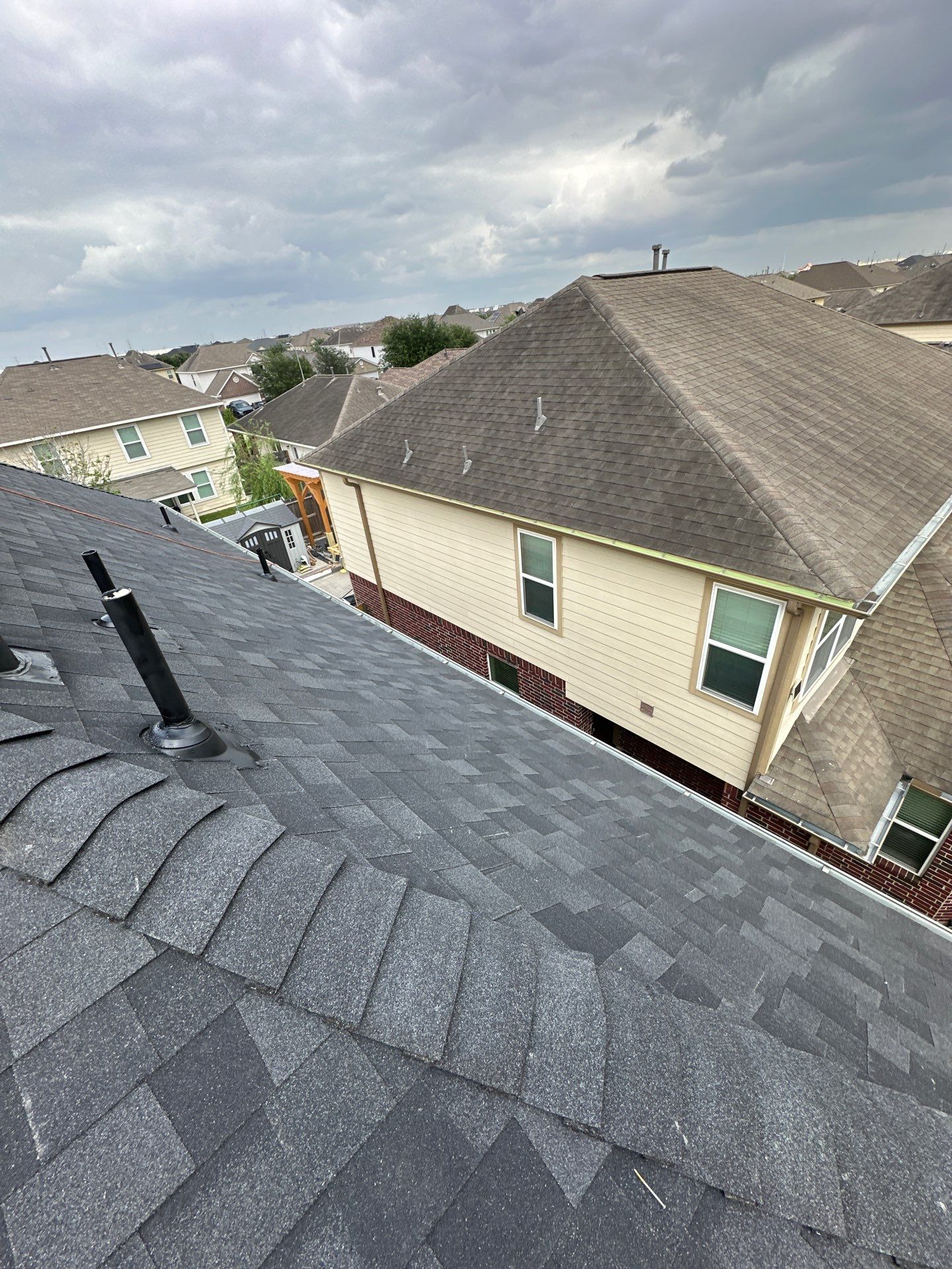 Project in Katy by Motion Roofing