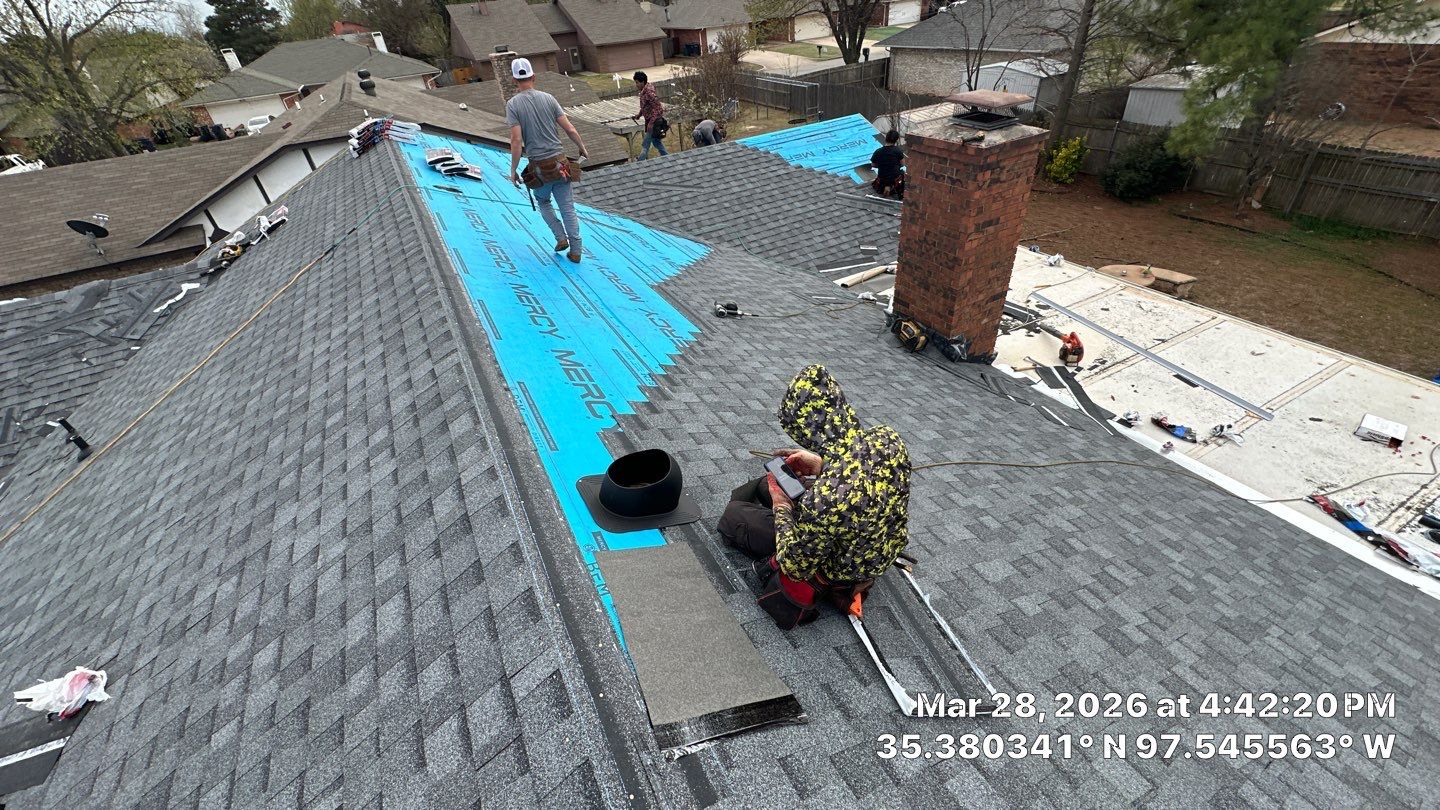 Project in Oklahoma City by Icon Roofing And Construction