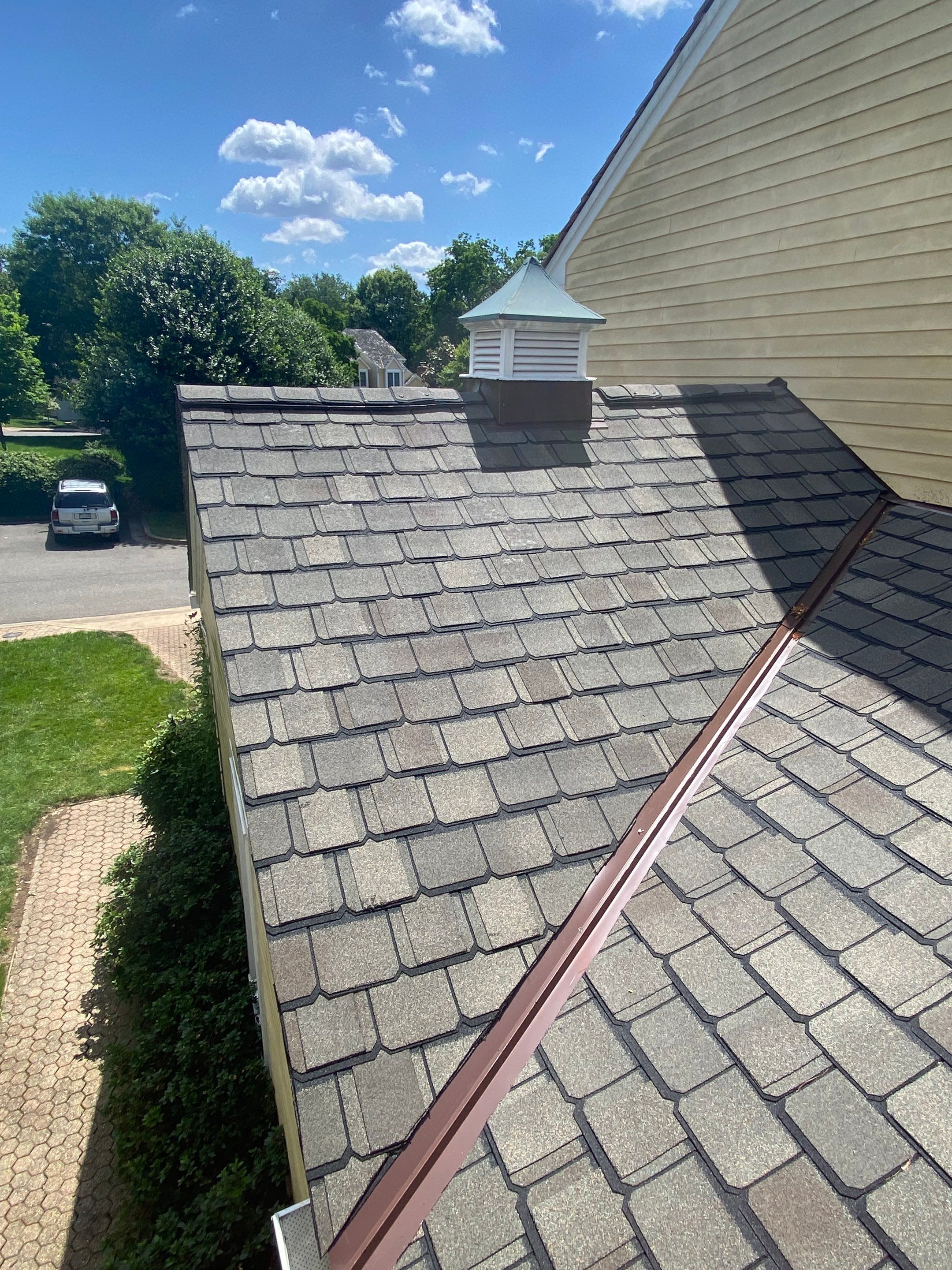 Arlington: CertainTeed Grand Manor Designer Shingles in Weathered Wood by RM Banning, Inc.