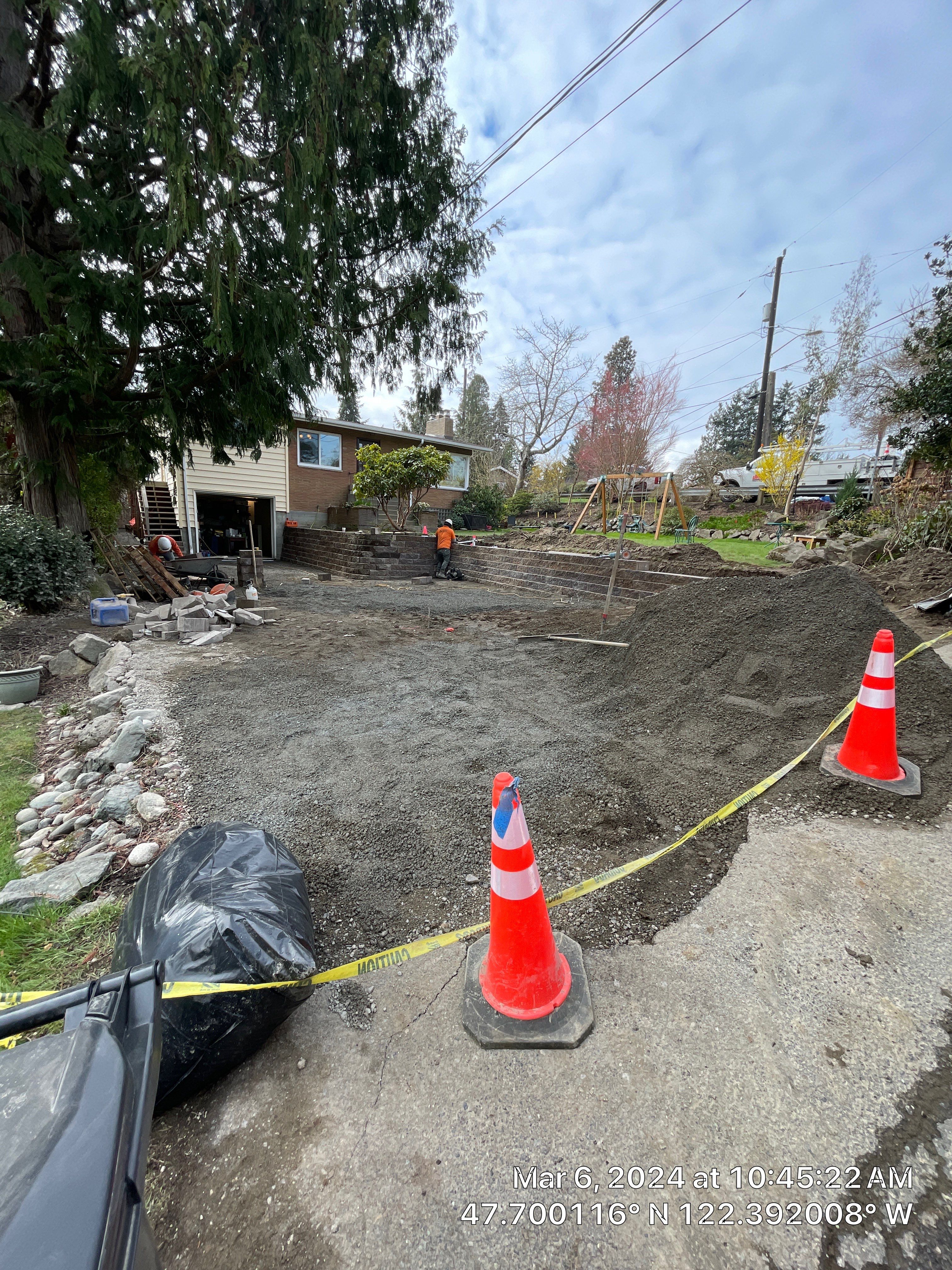 Lorra | Asphalt Driveway Repair & Retaining Wall by Jireh Asphalt & Concrete Inc 