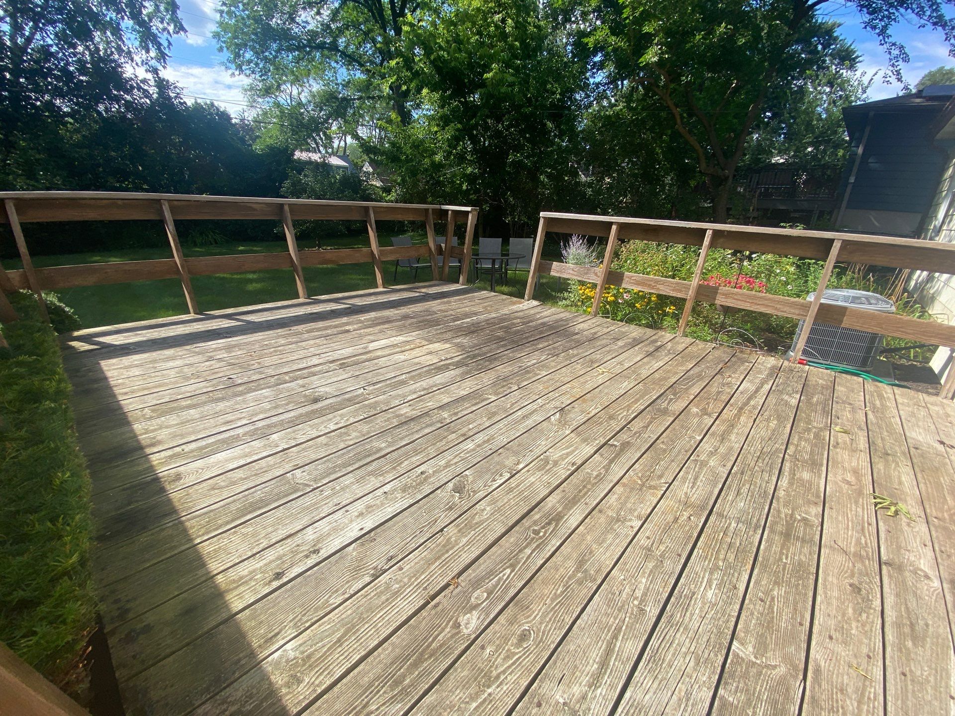 Small Deck Clean by Shulla Exterior Cleaning