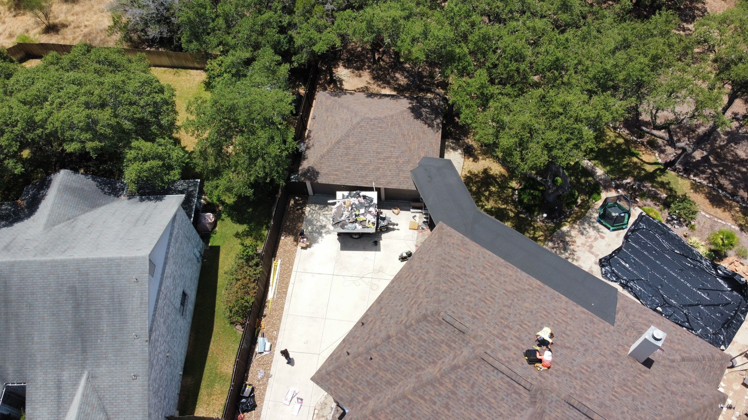 Residential Roofing Installation using Owens Corning Duration Storm Shingles by Bison Roofing  
