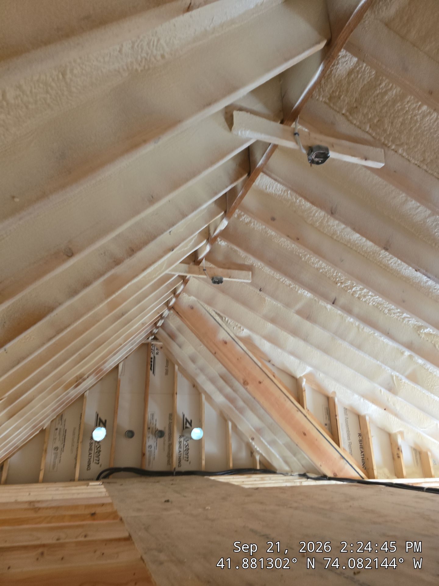 High-Performance Spray Foam Insulation for New Home in Kingston by NYS Foam & Energy