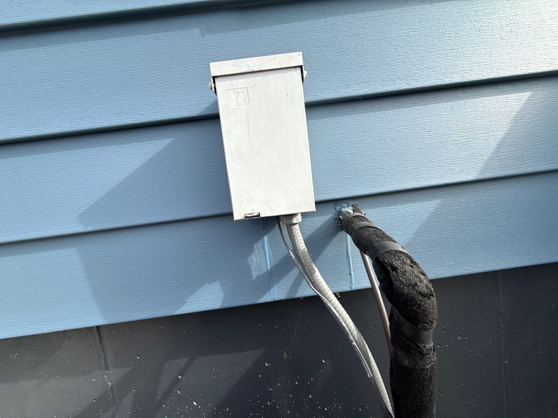 Out with the Old , in with the Blue  by EEC  Windows, Siding & Roofing 