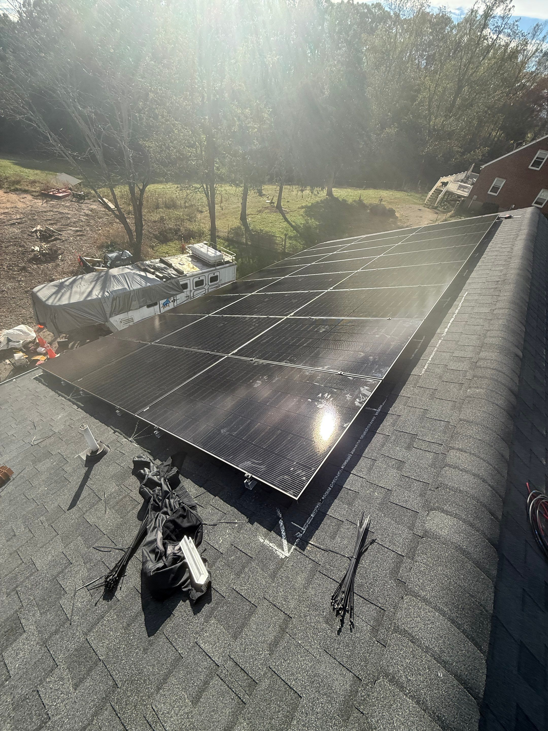 Project in Rocky Mount by Trident Solar