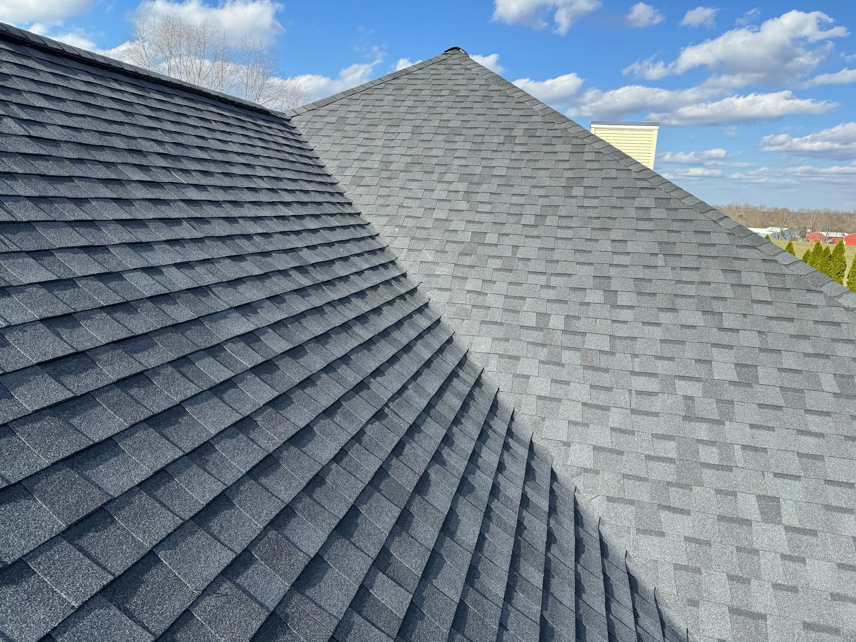 Residential Roofing Installation using Certainteed Landmark ClimateFlex by GRACCO