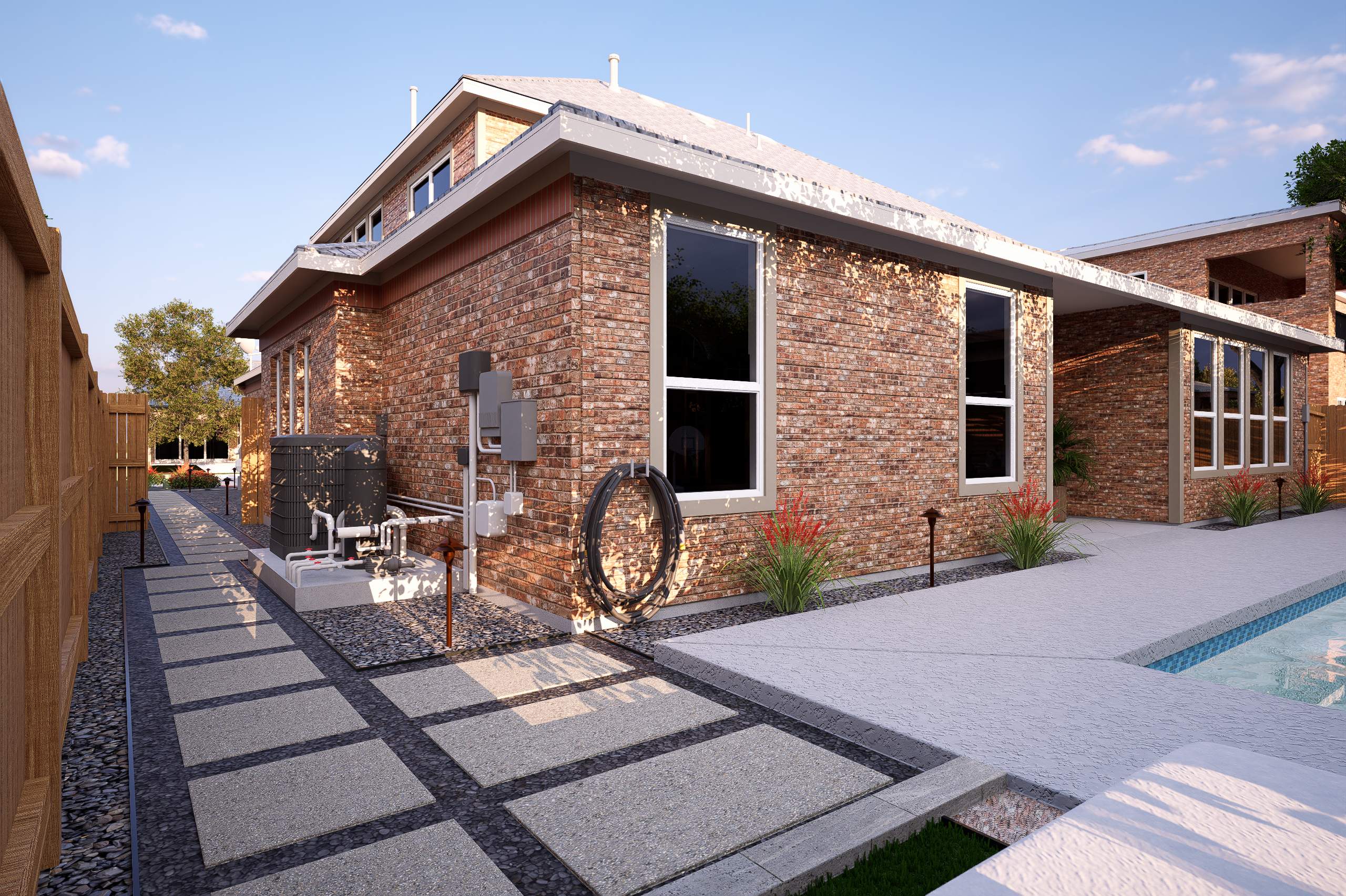 3D Design Render, San Antonio TX by Hole In One Lawns, LLC