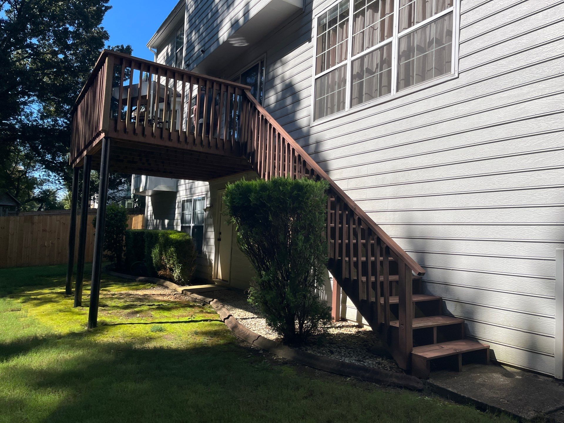 Wood Deck Build in Duluth, GA by Nelson Exteriors