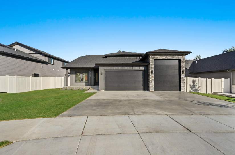 Modern New Home In Hayden by Coeur D Alene Painting Group