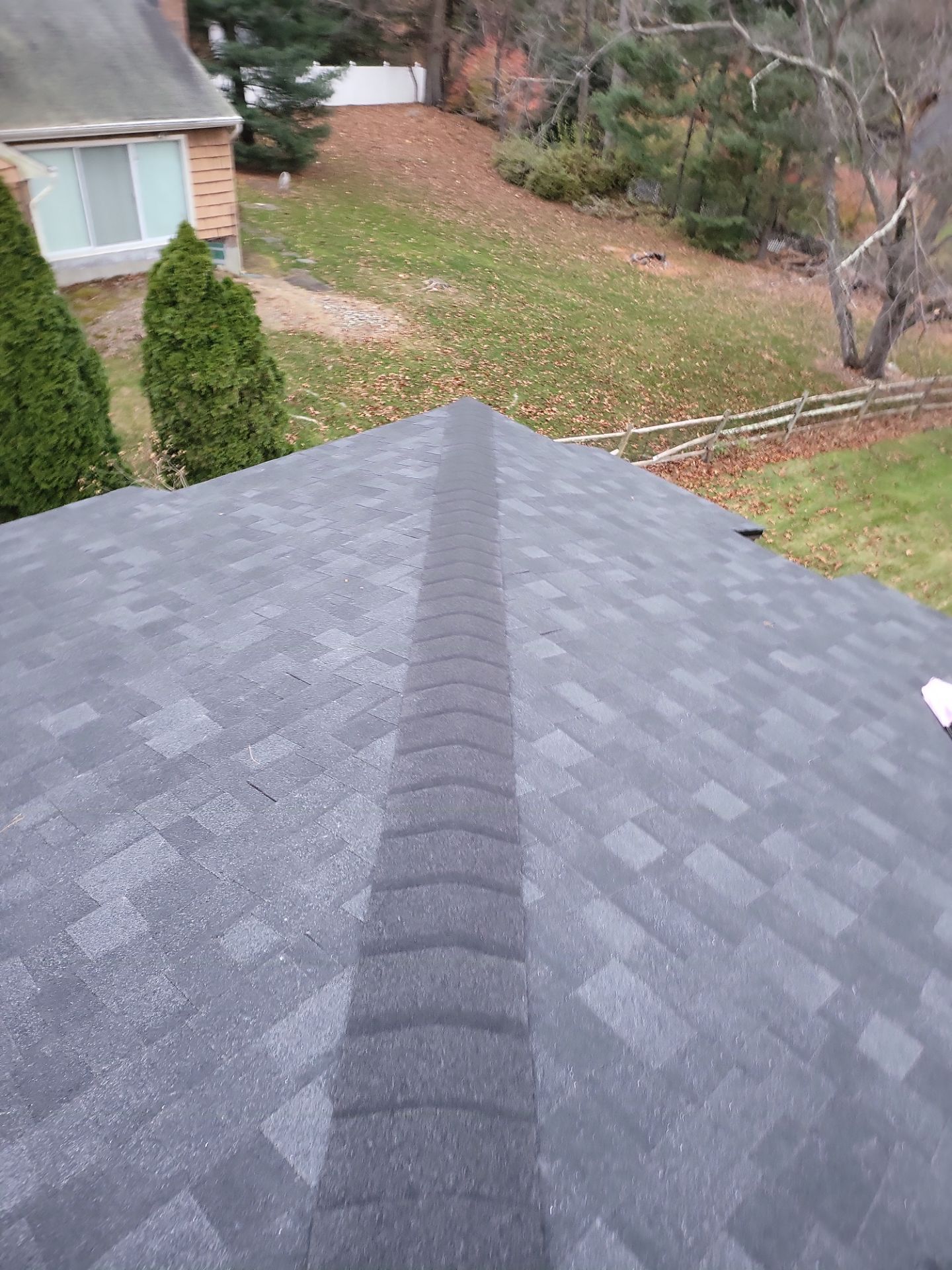 Residential Roofing Installation using Owens Corning TruDefinition Onyx Black by A Plus Exterior