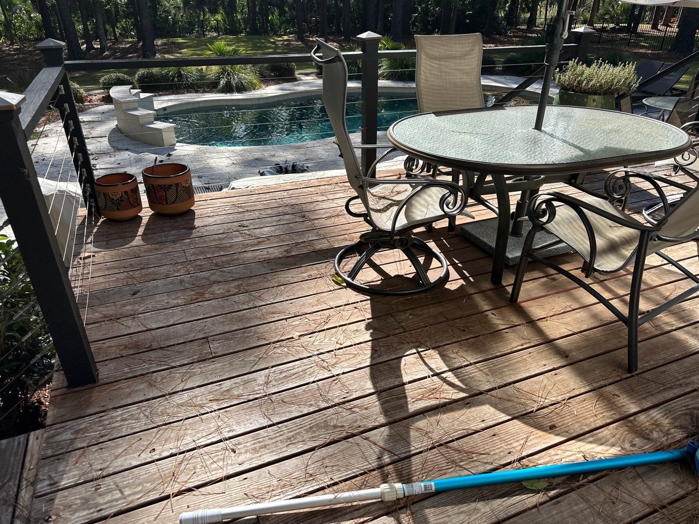 Weathered Deck using Wood Sealant by DuraSeal
