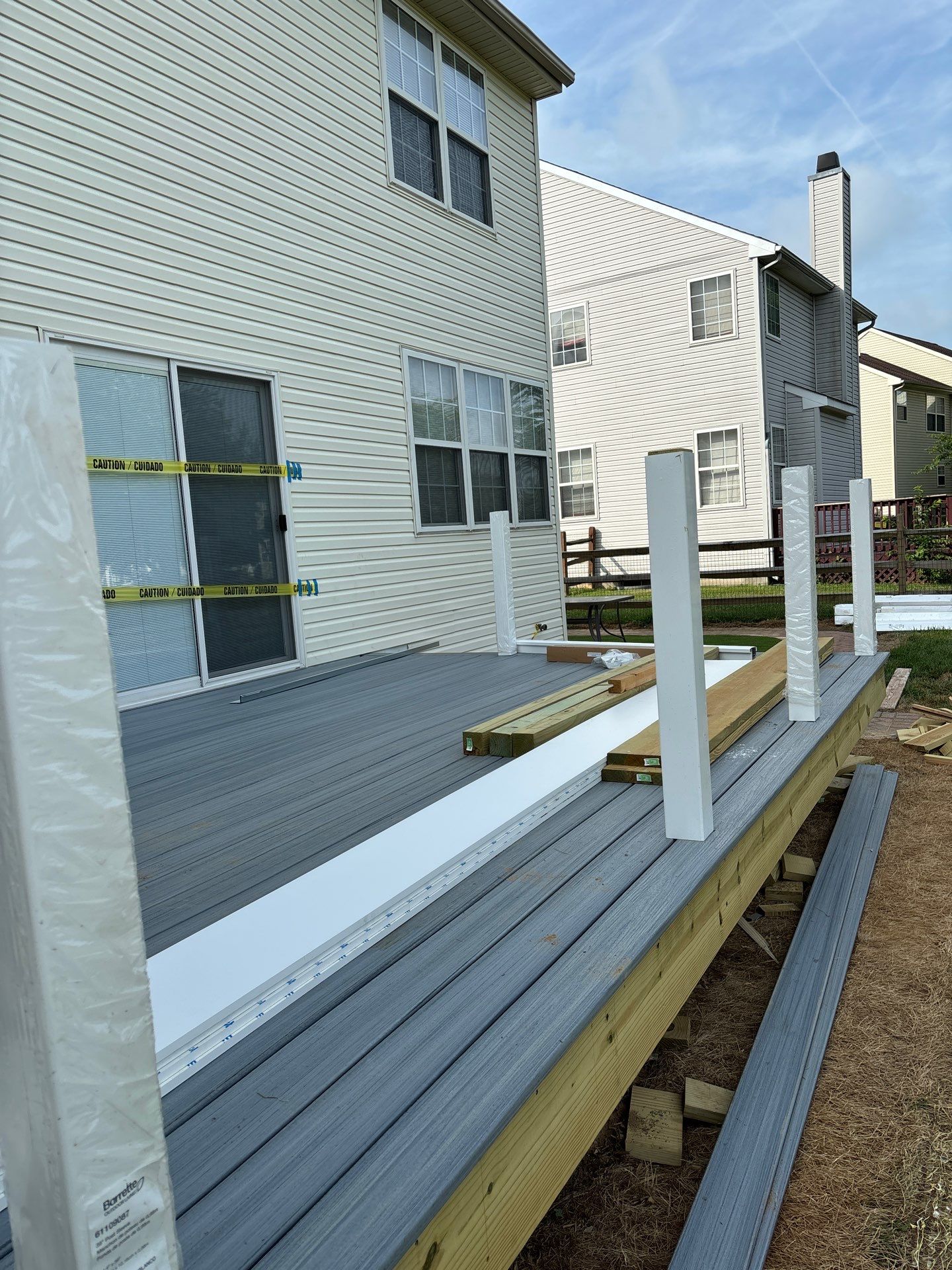 Deck Transformation: New Composite Deck Installation by Laser Focused Solutions LLC