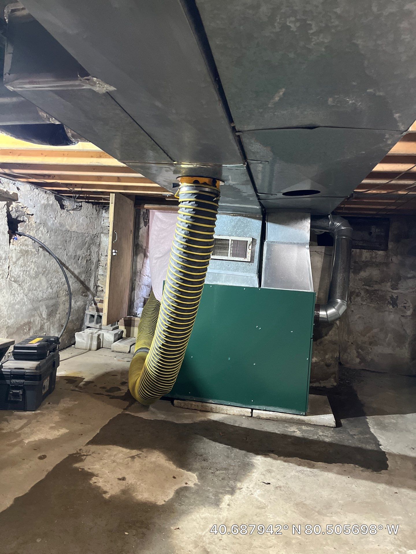 Air Duct Cleaning With a Vacuum Truck in Midland, PA by Superior Air Duct Cleaning