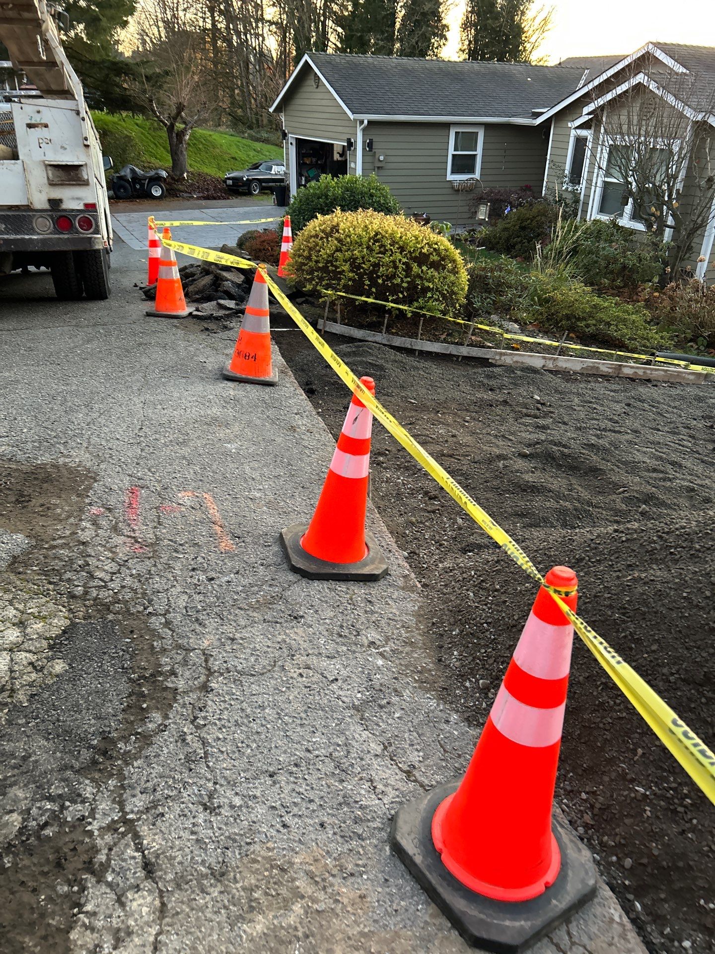 Raphil Haswega Concrete Driveway  by Jireh Asphalt & Concrete Inc 