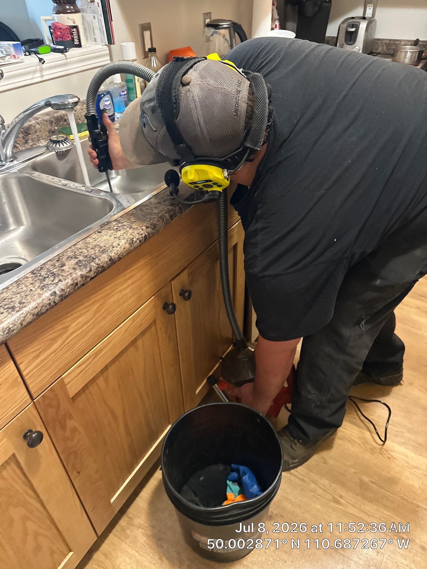 Multi-Story Condo Drain Line Cleaning and Stack Flushing in Medicine Hat by Septic Medic Inc.