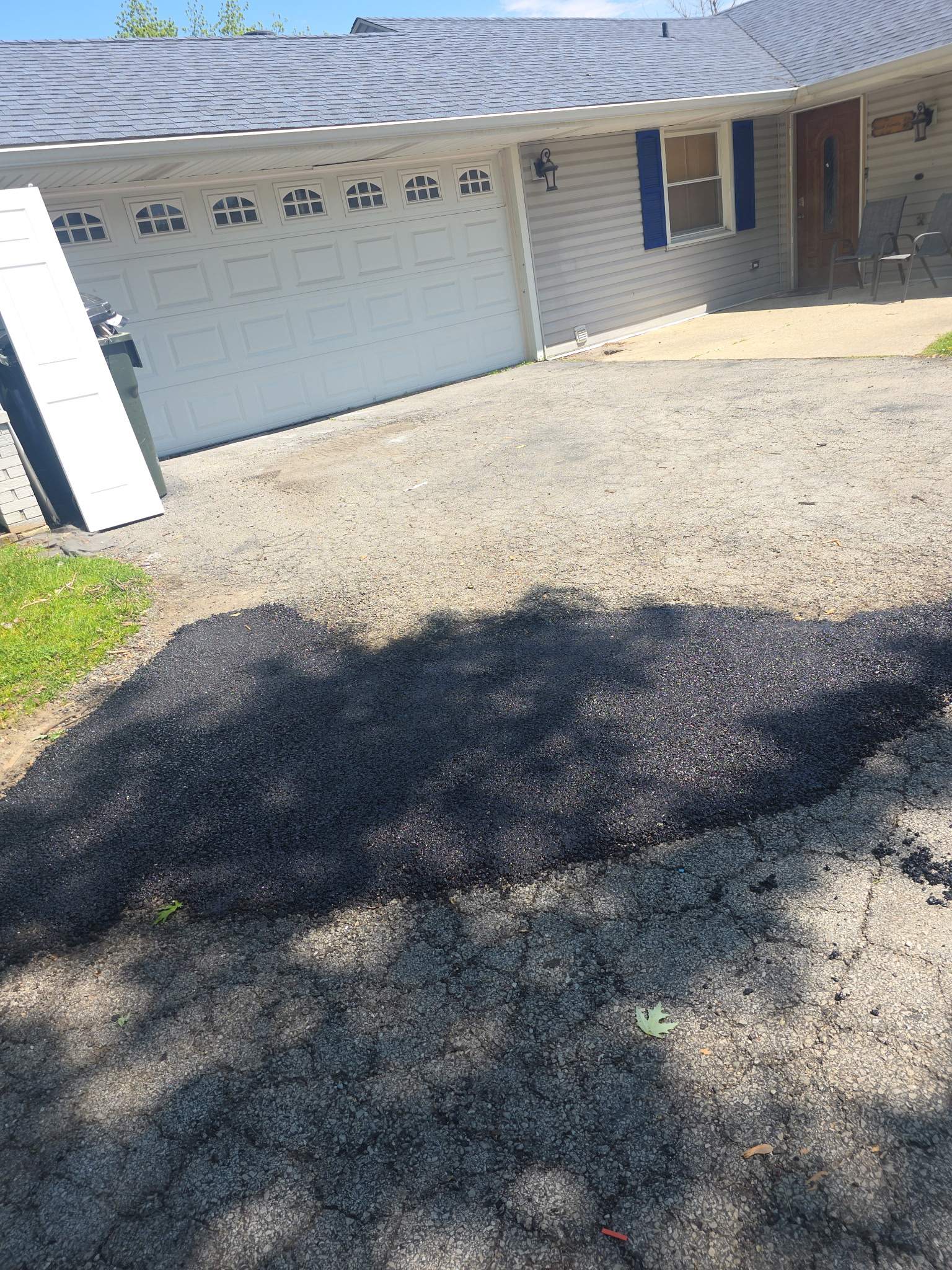 Temporary Asphalt Repair & Sealcoating by PaveRight Concrete&Asphalt LLC