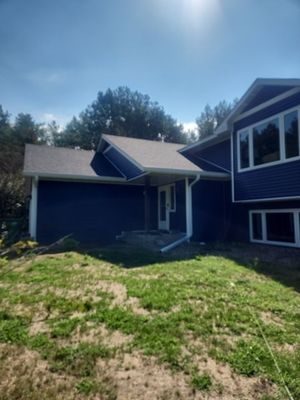 5" Gutters in Becker