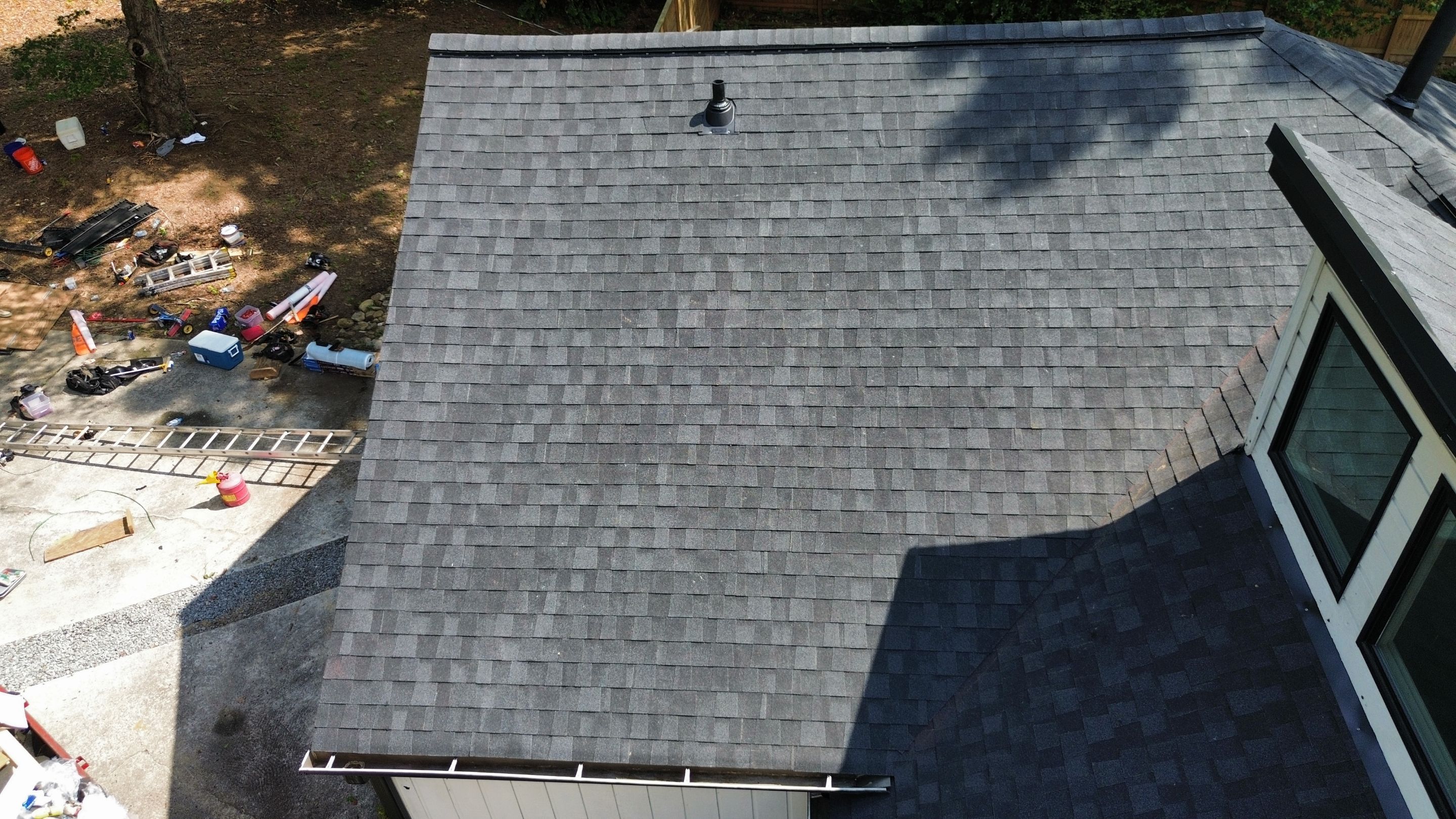 Marietta, GA Roof Replacement CertainTeed Landmark Pro Max Def Charcoal Black by Reset Roofing