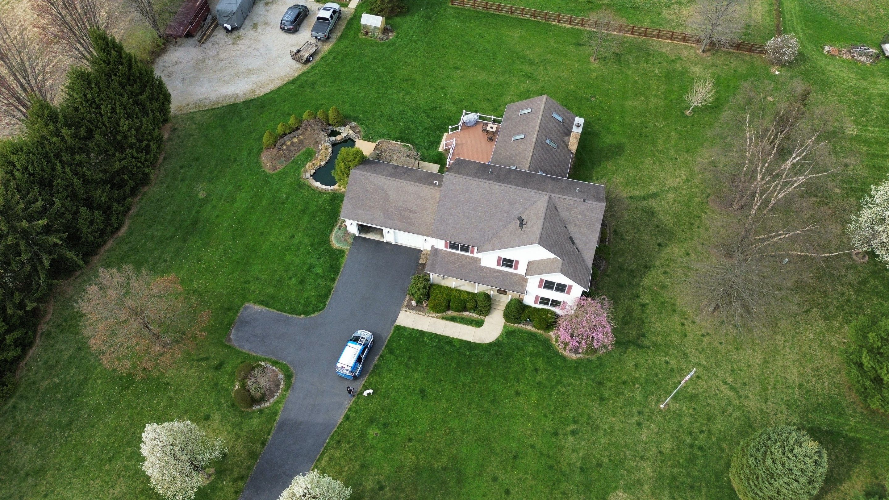 Residential Roofing Installation using Duration Series Shingles - Driftwood by RoofX 