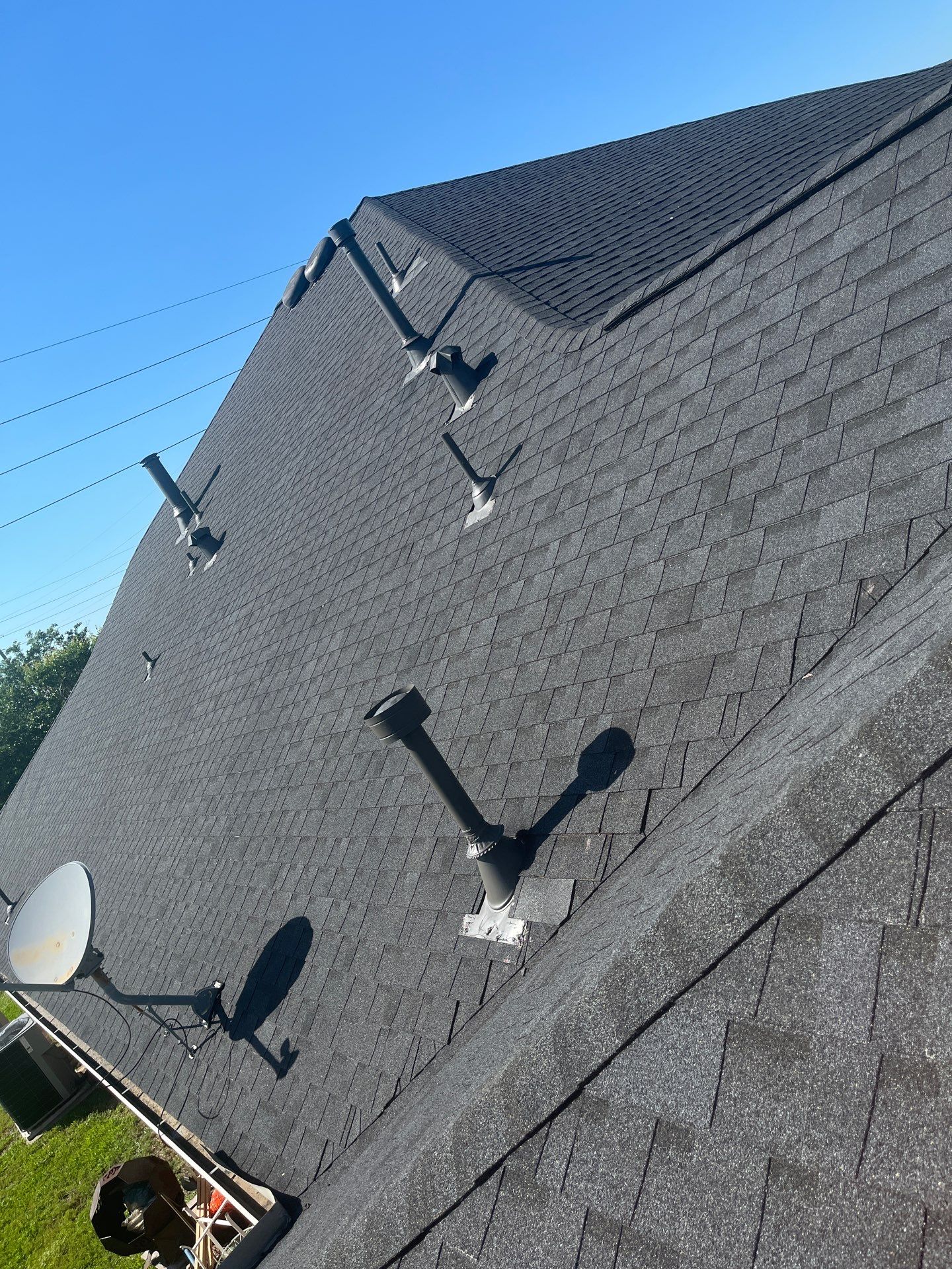 Hail Damage using Owen's Corning Duration (Lifetime) Shingles by Roof Repair Company