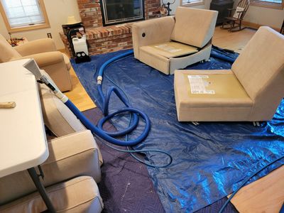 Sectional Sofa and Chair Cleaning