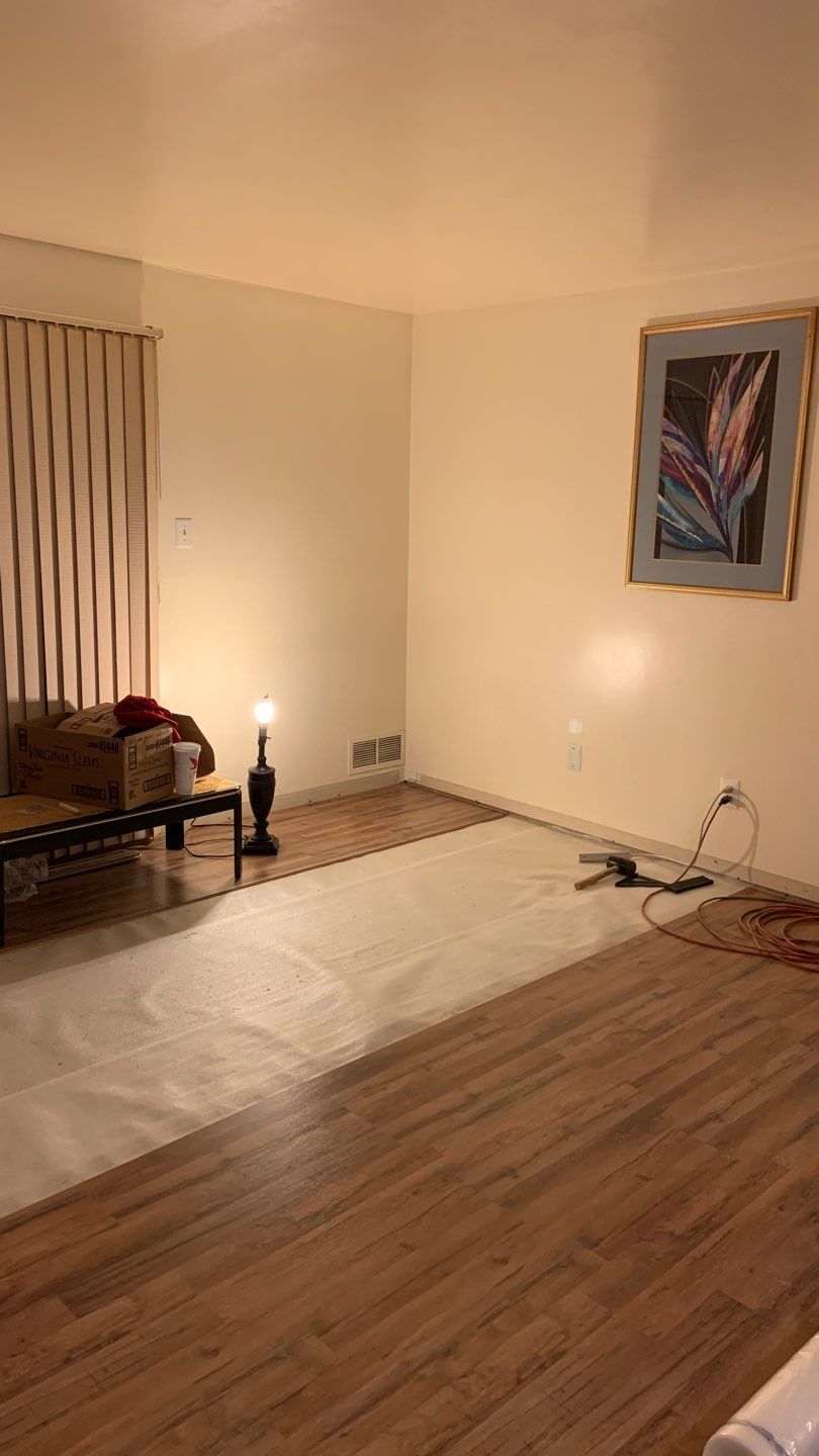 Flooring Installation using Laminate Flooring by A1 NERDY HOMES LLC