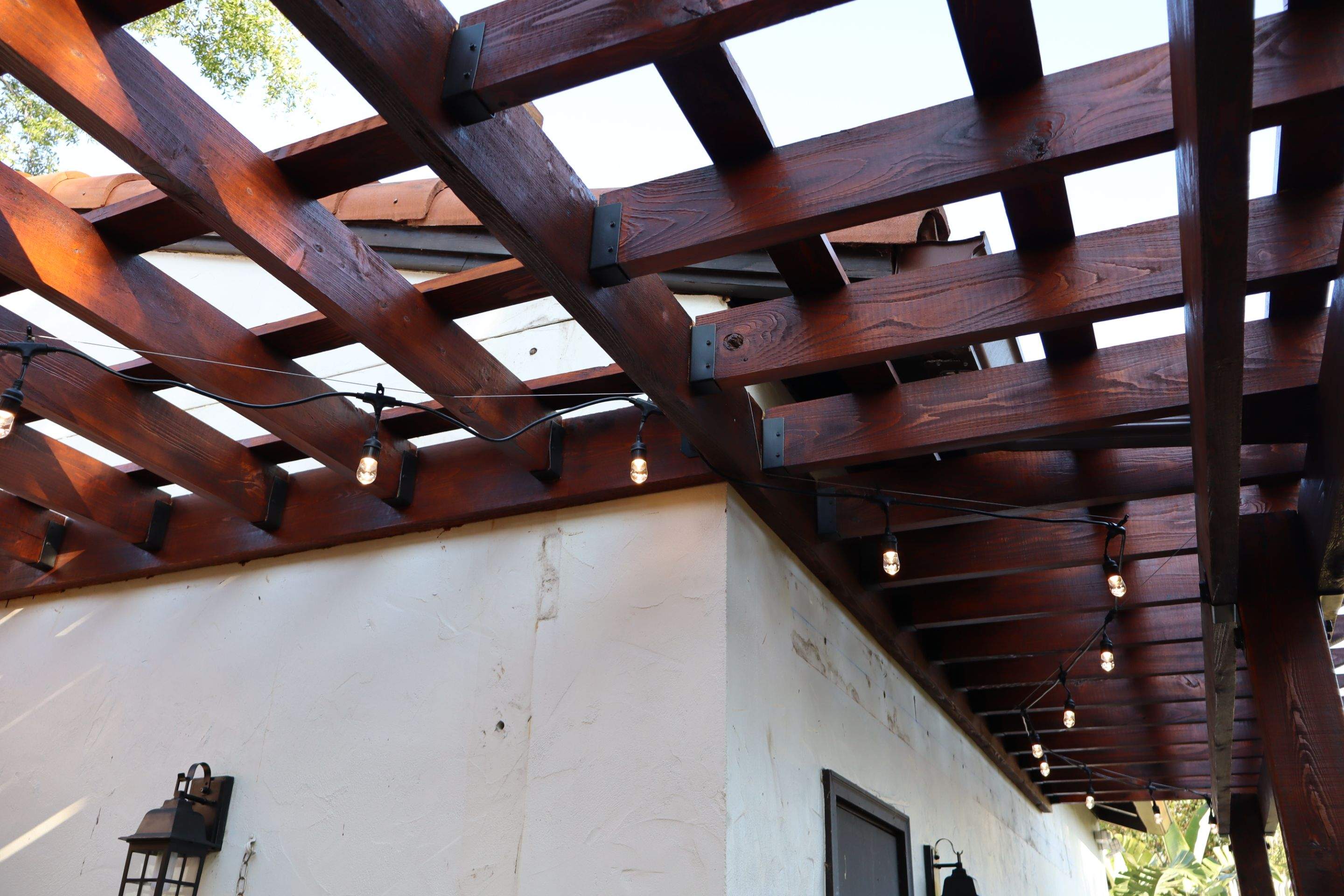 Attach Cypress pergola by Orlando pergolas