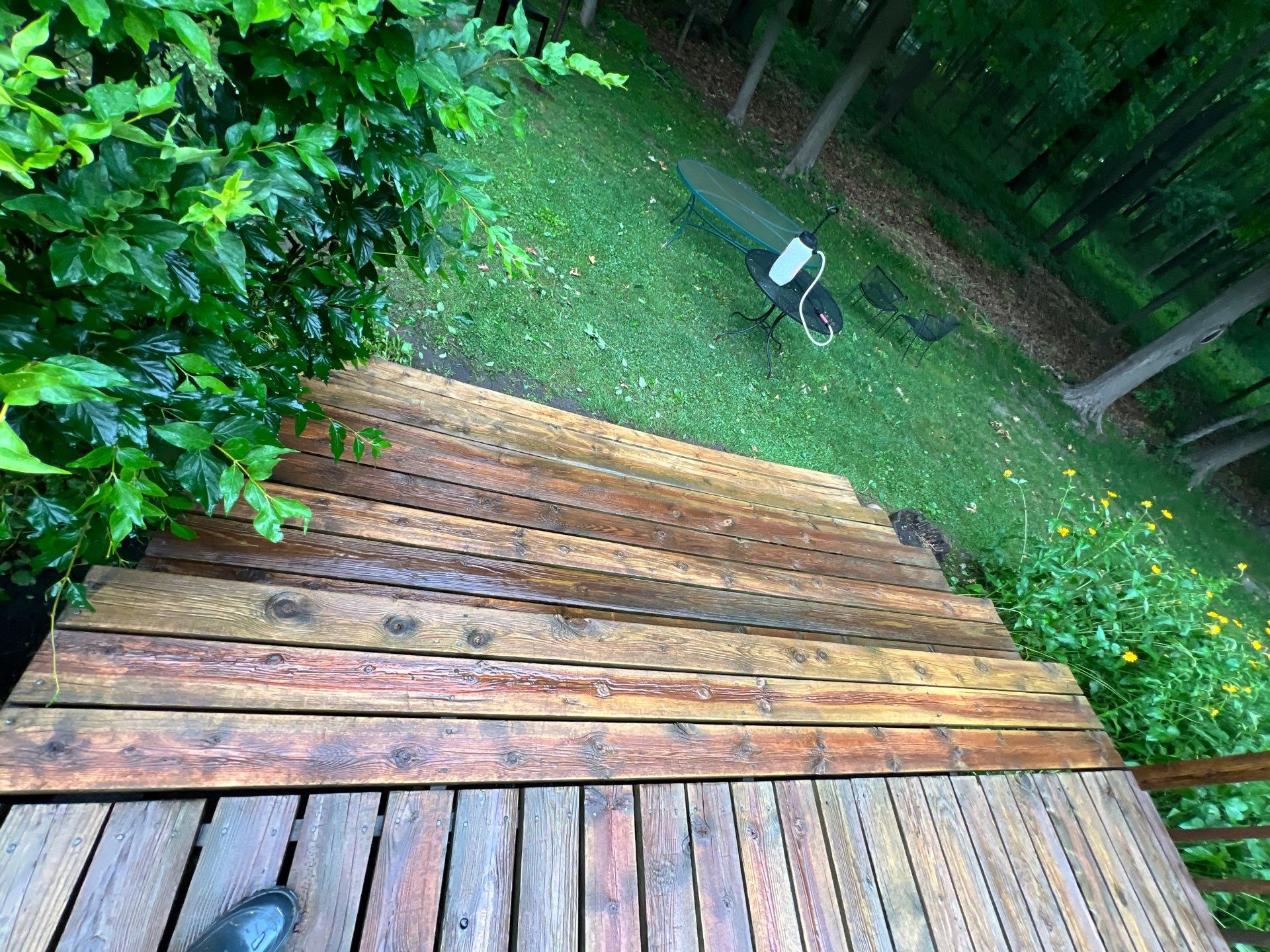 Deck, Patio, and Tennis Court Cleaning by Northern Power Washing LLC.