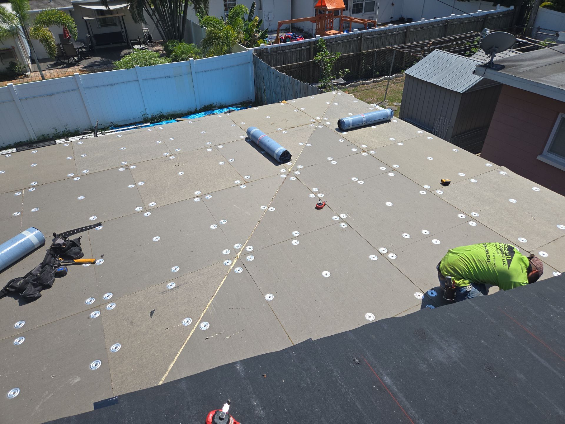 Project in St. Petersburg 33710 by Mitchell Roofing Company LLC 