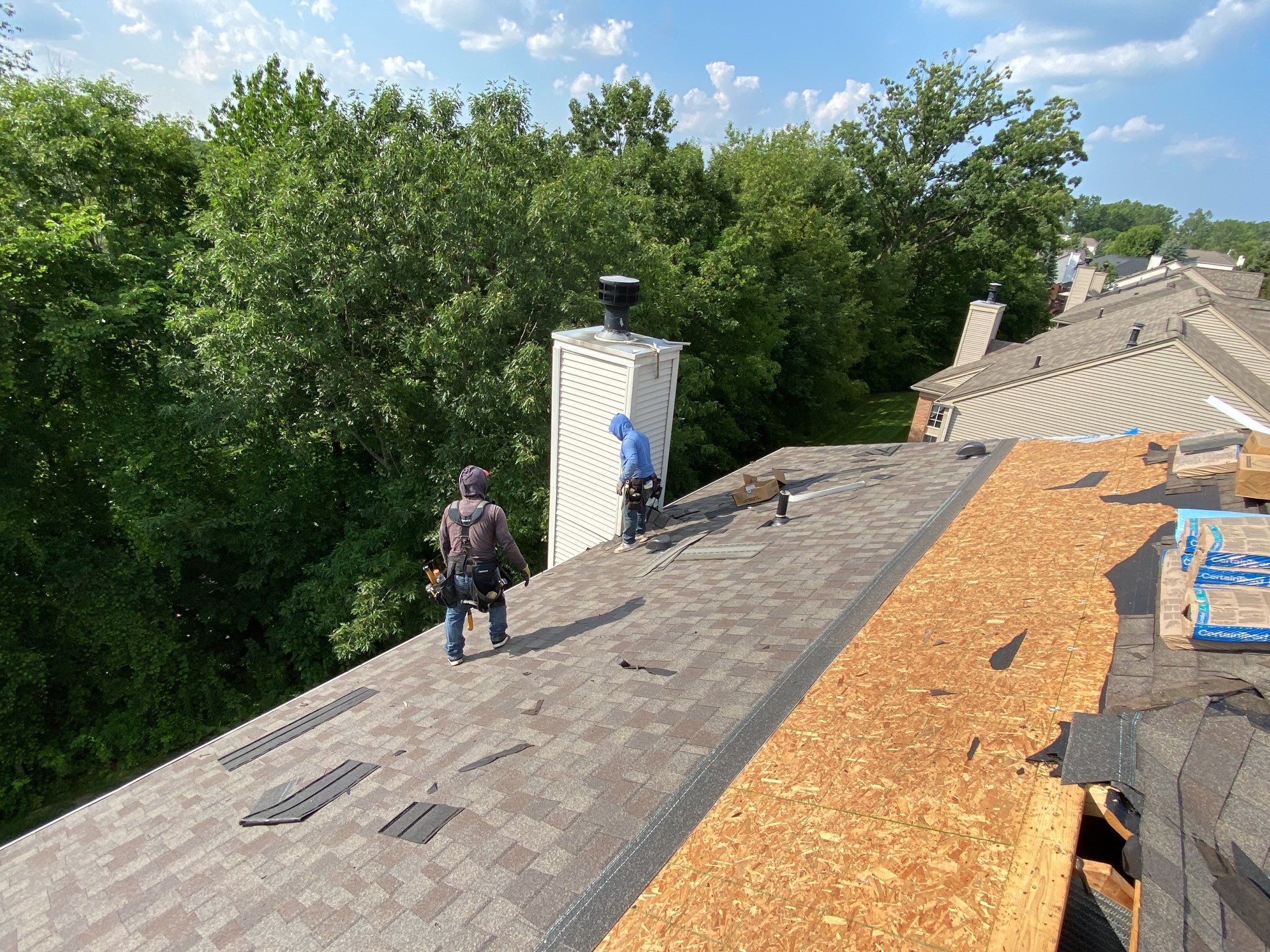 Roof Replacement using CertainTeed Landmark by 180 Contractors