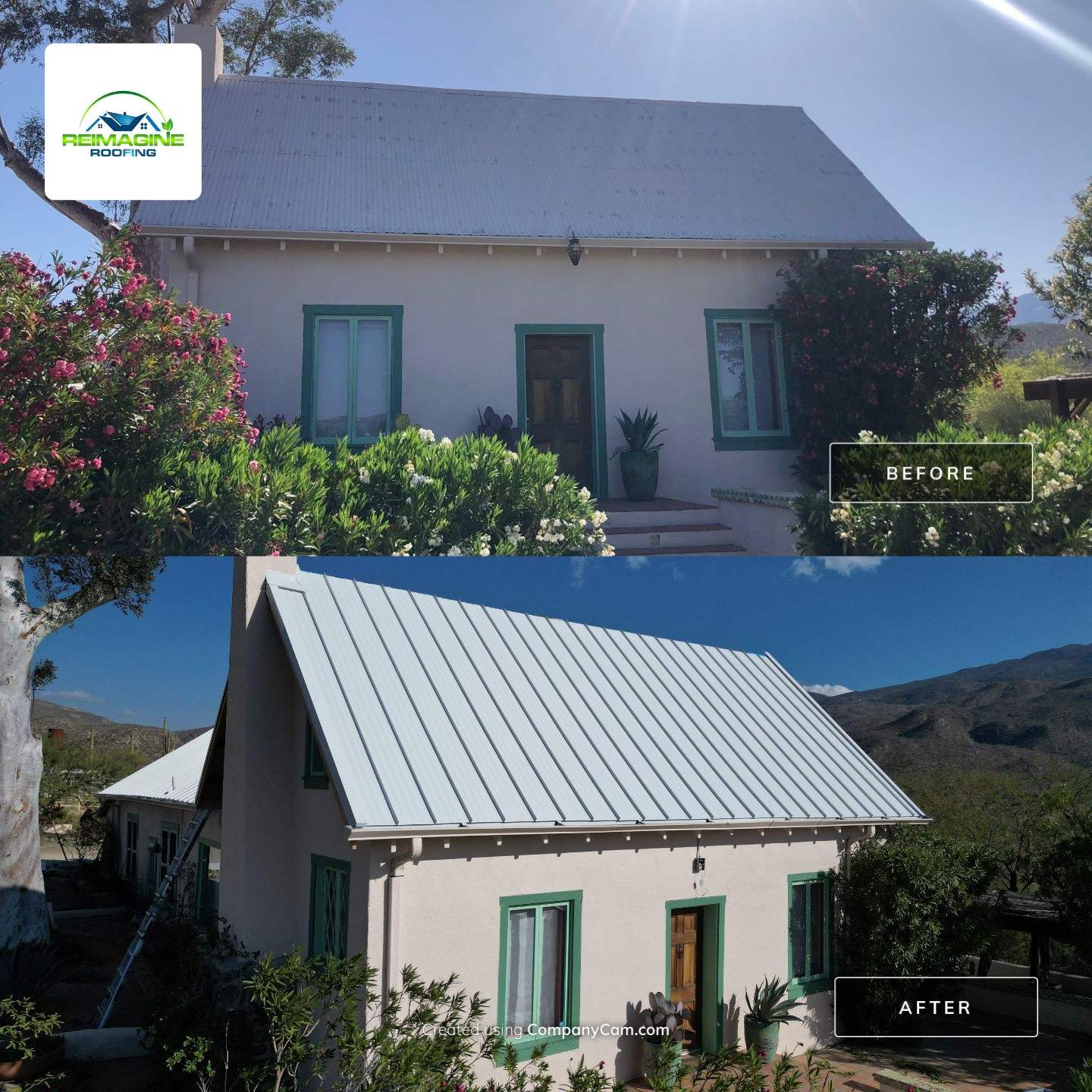 Light Gray Standing Seam by Reimagine Roofing