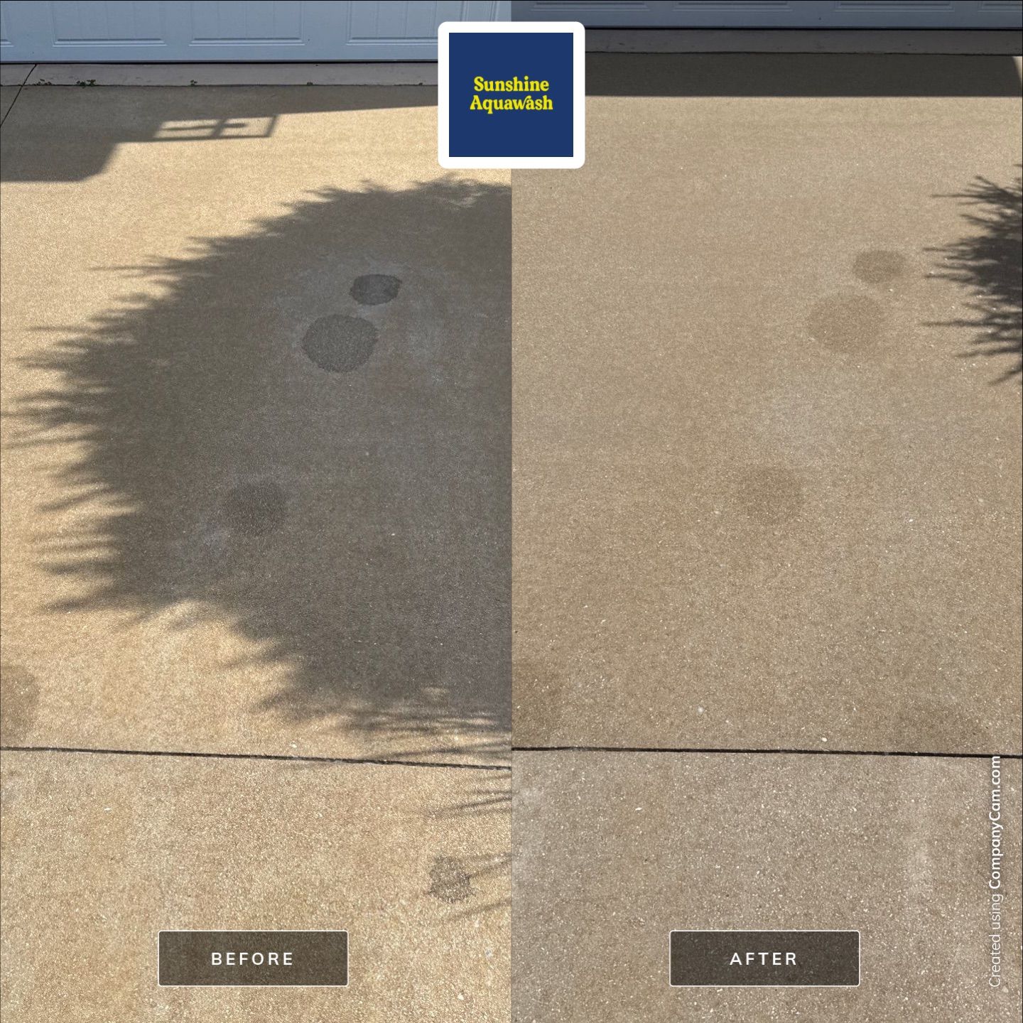 🛠️ Oil Stain Removal – Indigo Community, Lakewood Ranch, FL by Sunshine AquaWash