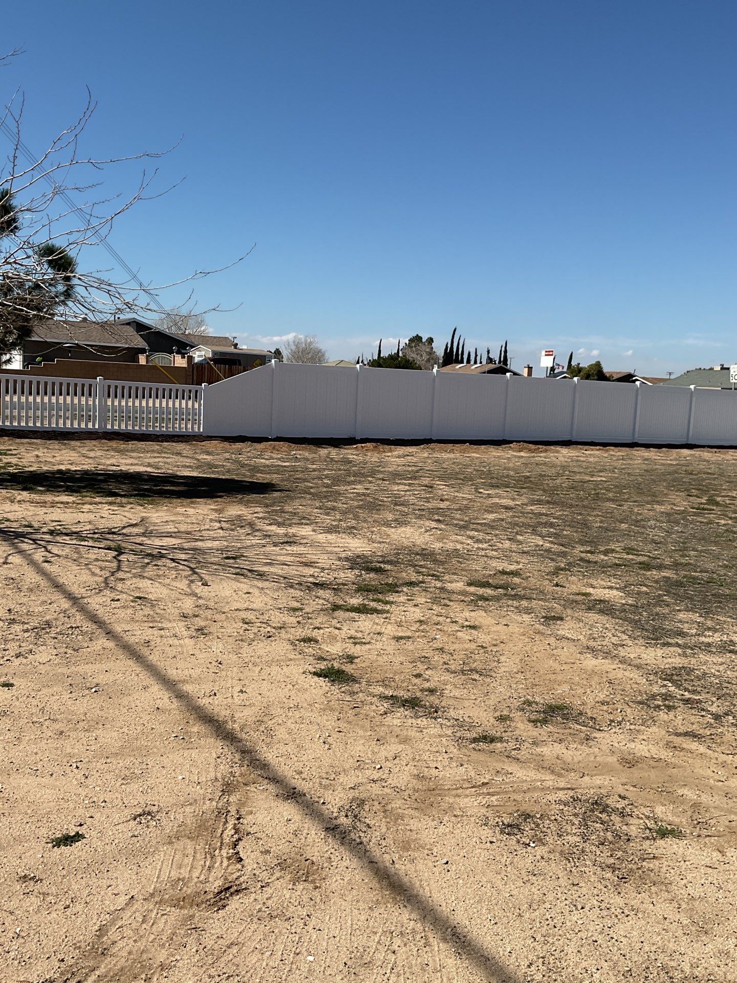 Box picket and privacy vinyl  by Fence Guys Inc. 