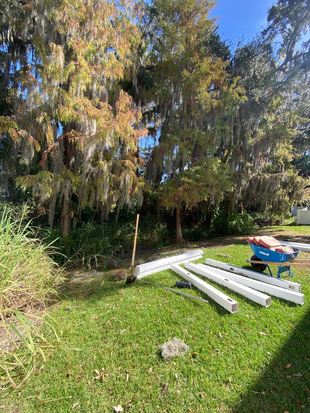 Bradenton, FL 6 ft. Tall White Vinyl Privacy Fence Installation and 4 ft. Spaced Picket Vinyl  by Asap fence and gates, LLC