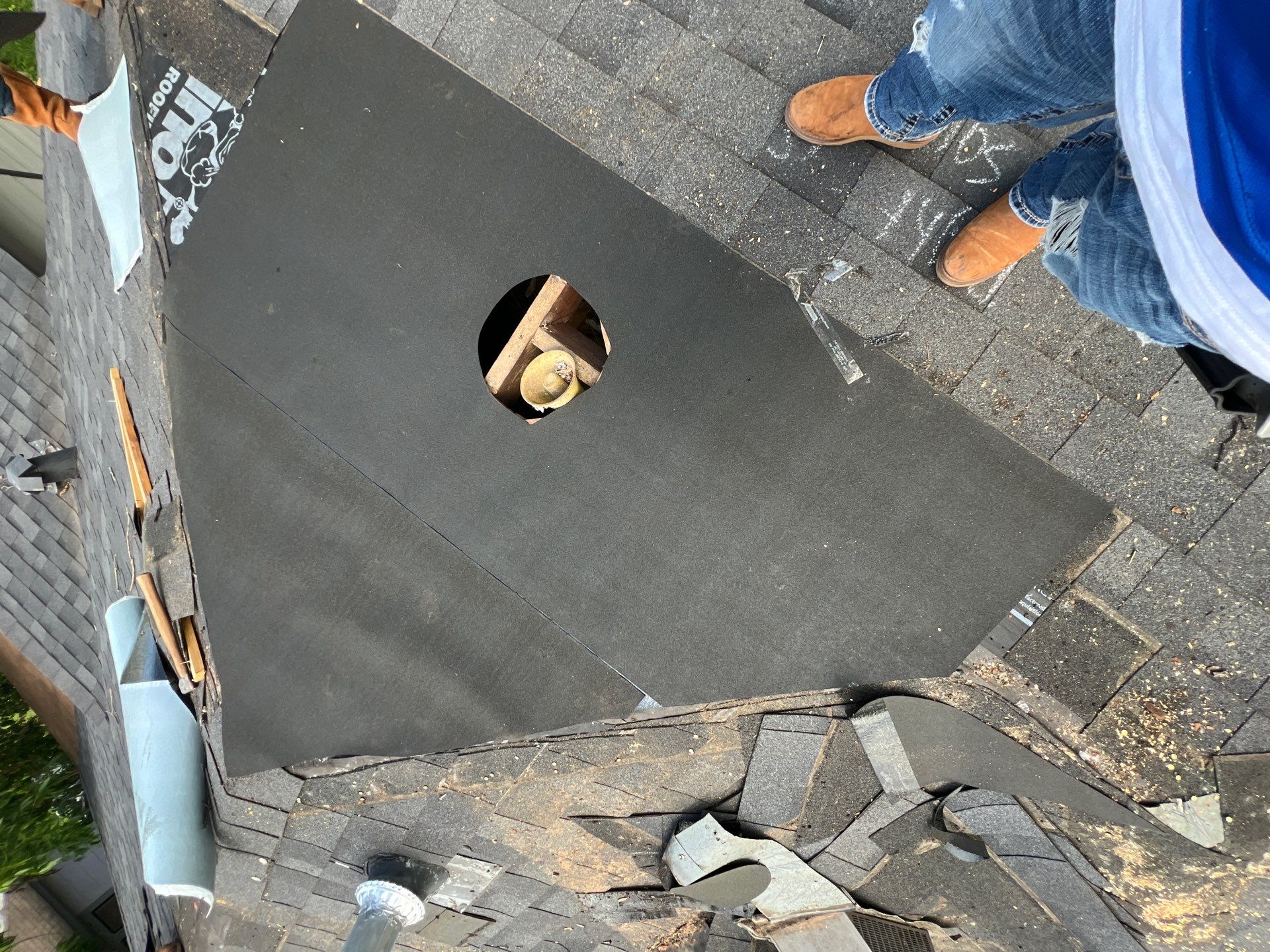 Residential Roofing Repair using Owen's Corning Duration (Lifetime) Shingles by Roof Repair Company