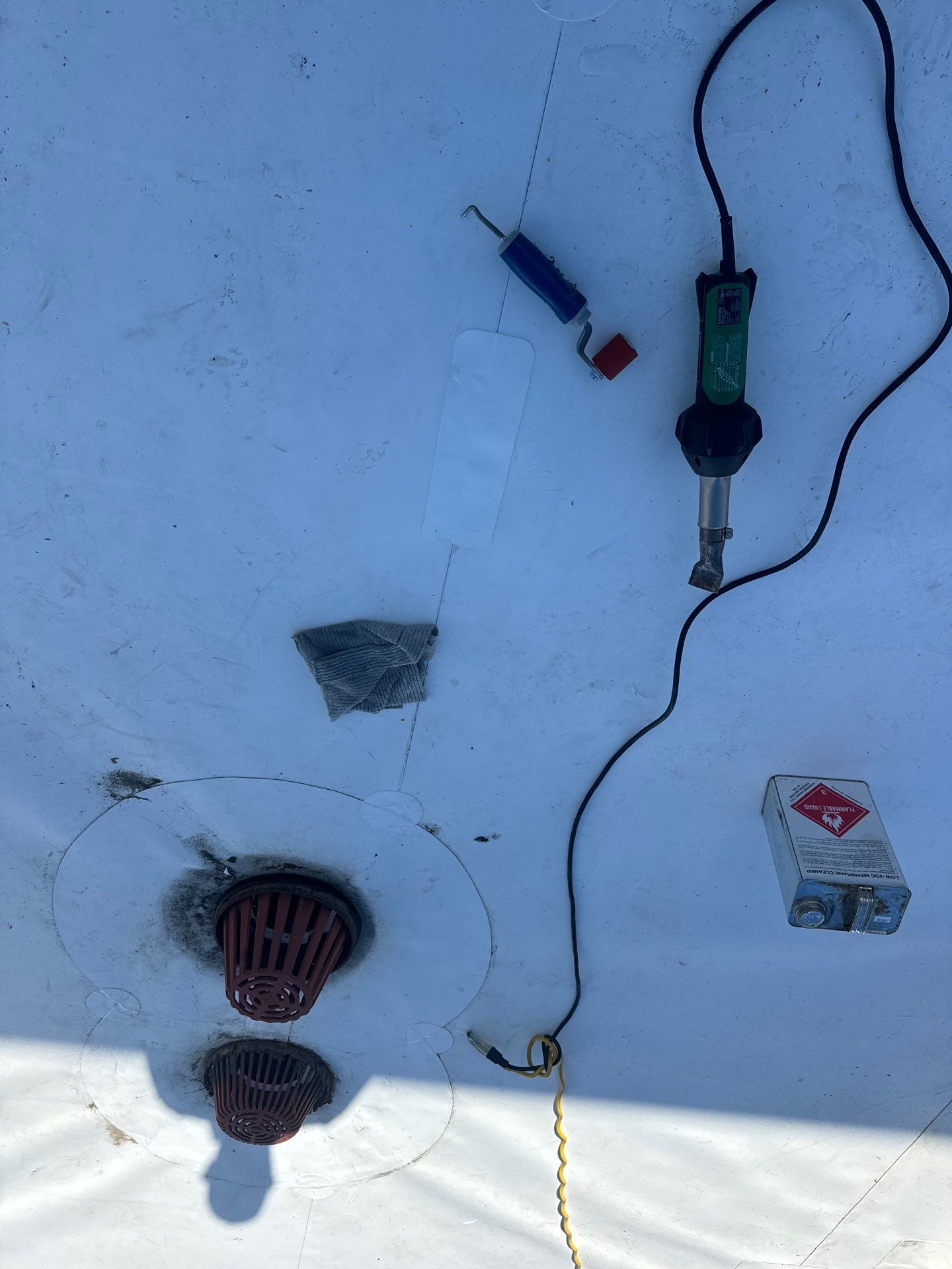 Commercial Roof Restoration by Grandmark Service Company