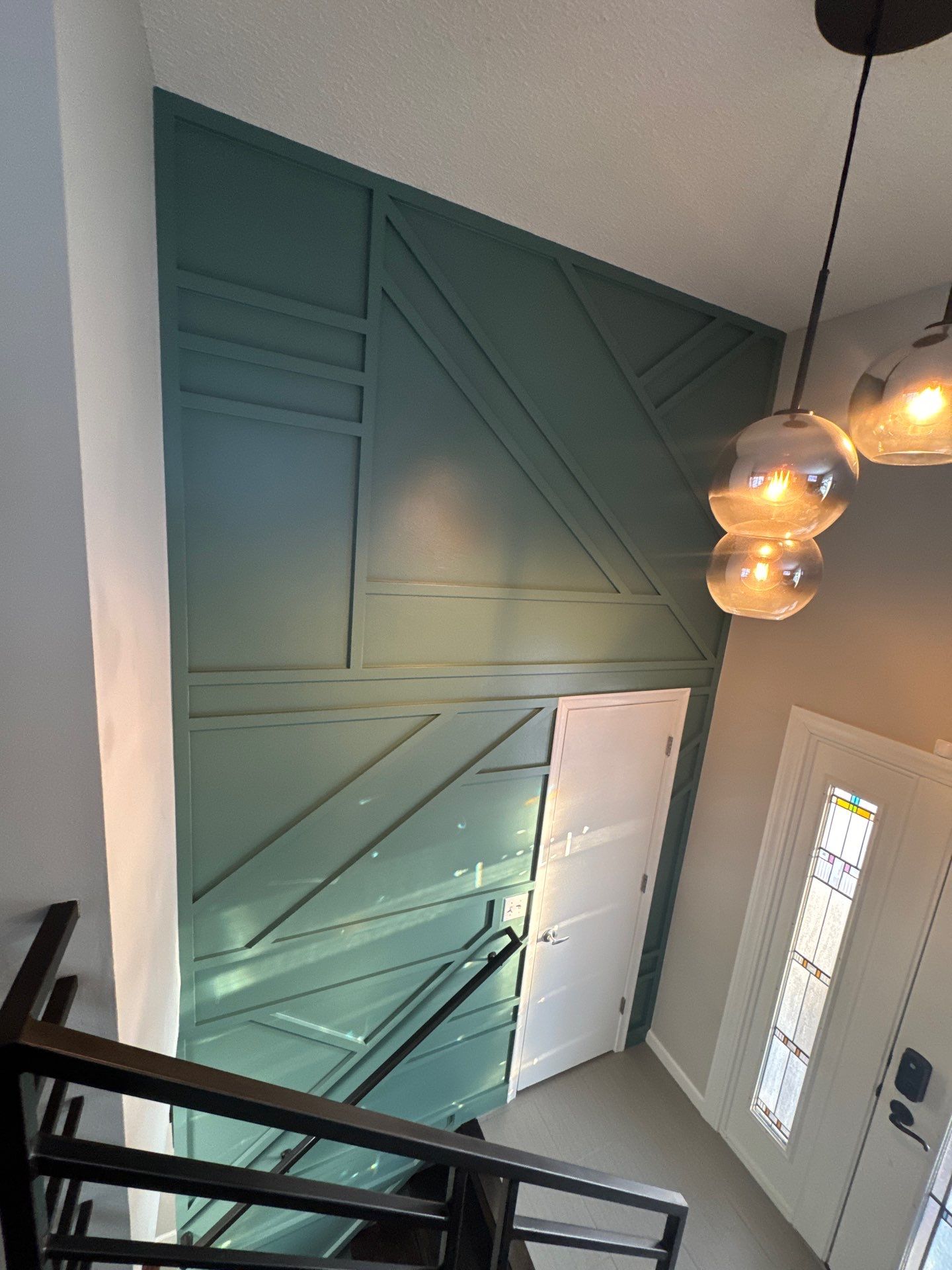 Board & Batten Wall using MDF Boards by The Hillcrest Company 