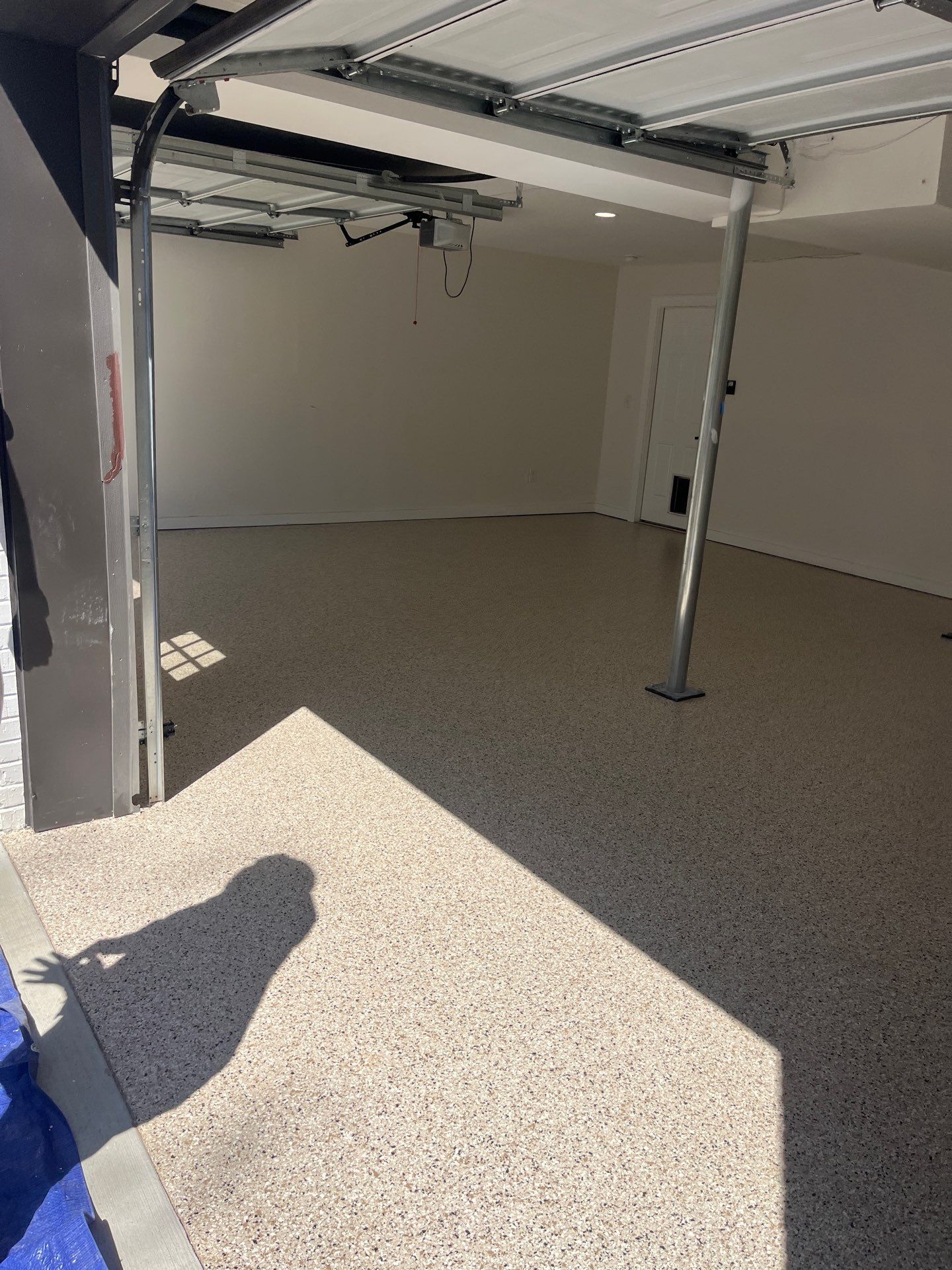 Garage Floor Coating using Shoreline by My Garage Floor Guys