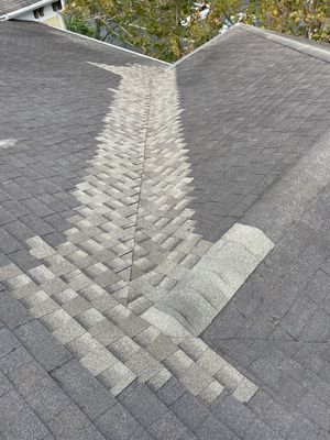 Residential Roofing Repair using Asphalt Shingles