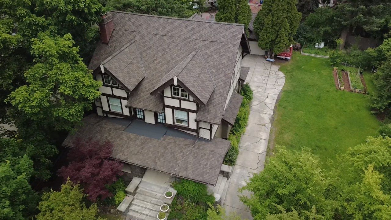 Premium CertainTeed Presidential Shake Roof Installation on Spokane Tudor Home W Cotta Ave Spokane, WA, 99204 CertainTeed Presidential Shake TL - Autumn Blend by Alpine Roofing