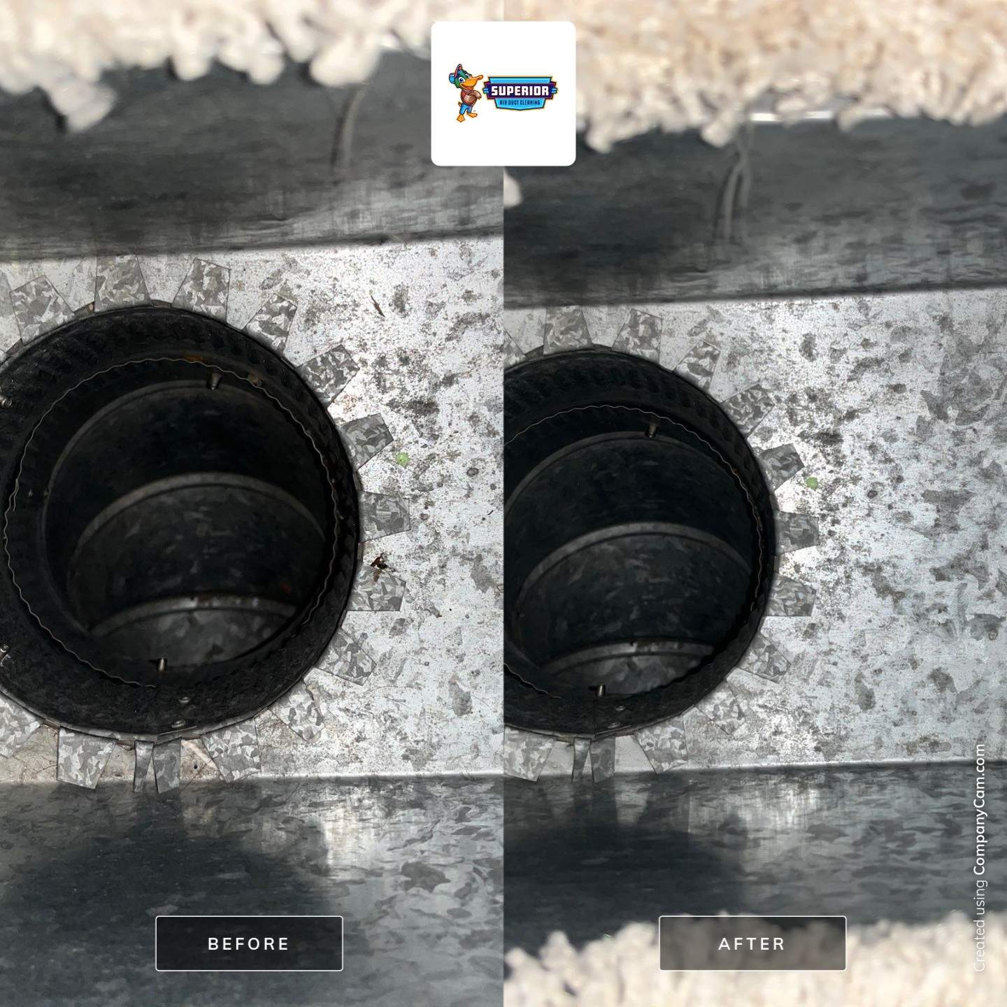 Air Duct Cleaning With a Vacuum Truck in North Versailles, PA by Superior Air Duct Cleaning