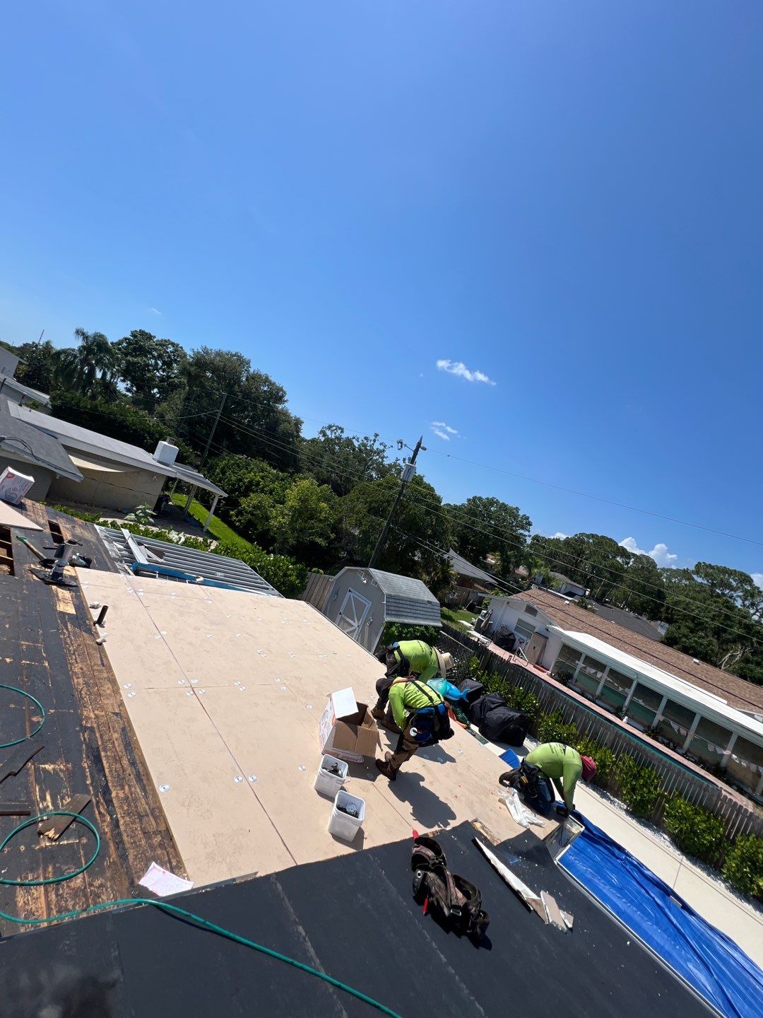 Project in St. Petersburg 33702 by Mitchell Roofing Company LLC 